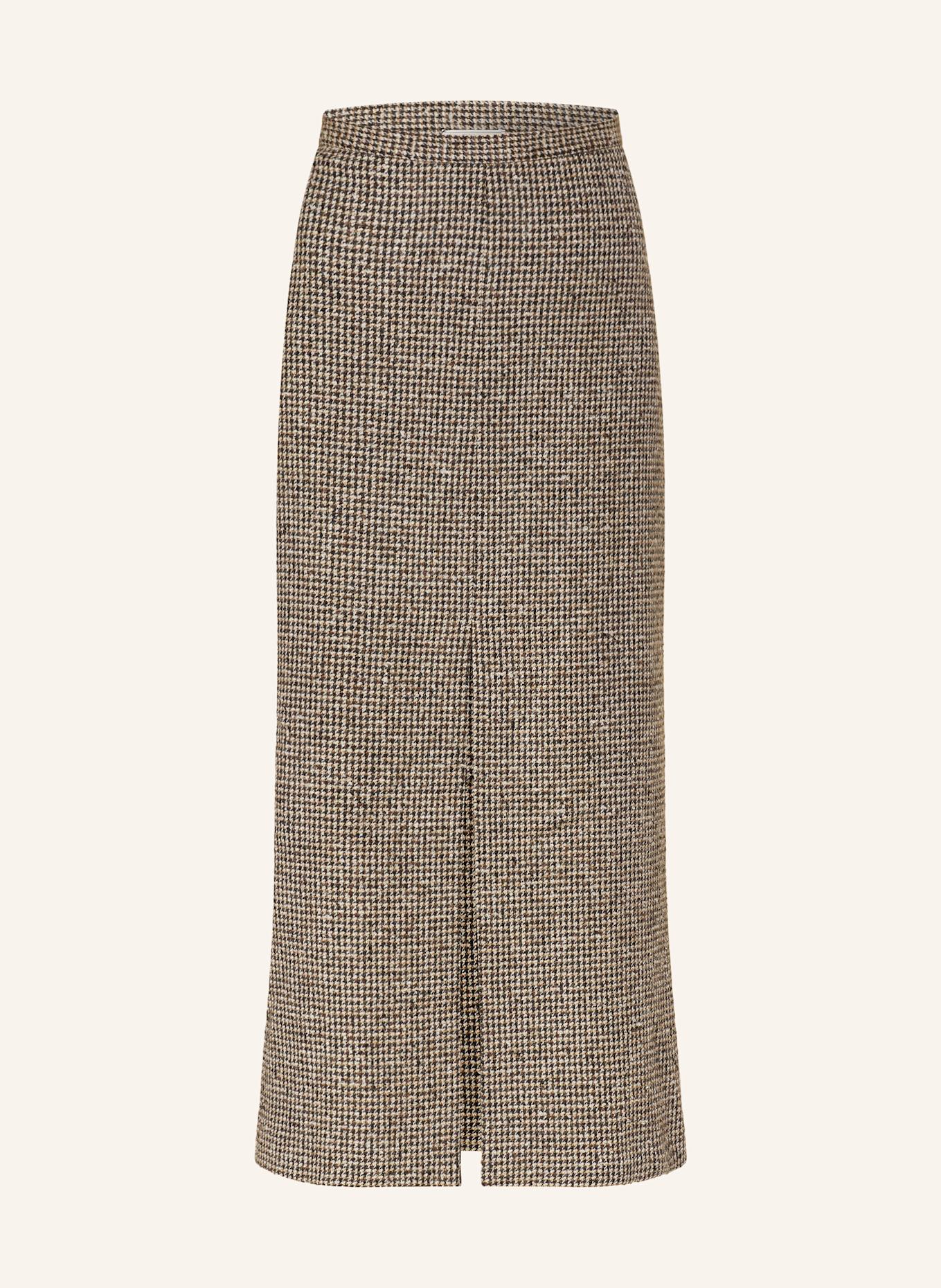 ANTONELLI firenze Bouclé skirt IRIRI, Color: BROWN/ ECRU (Image 1)