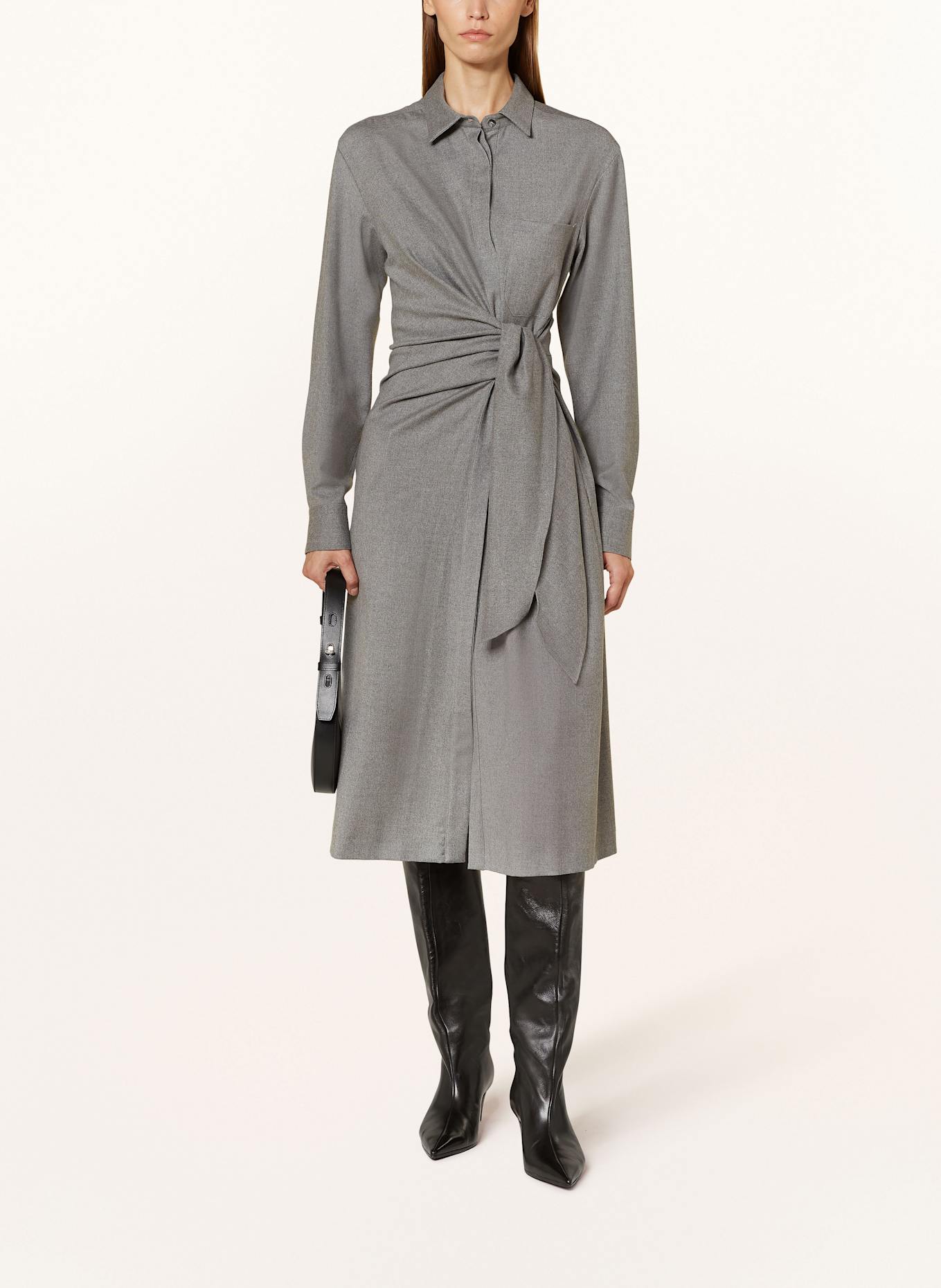 ANTONELLI firenze Hemdblusenkleid LADISPOLI: GRAU