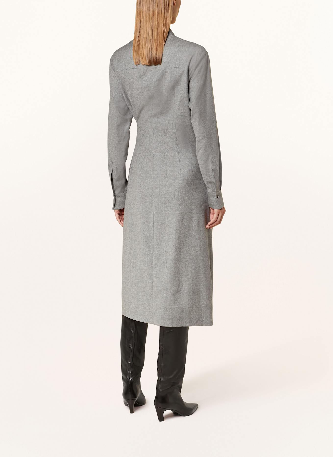 ANTONELLI firenze Hemdblusenkleid LADISPOLI: GRAU