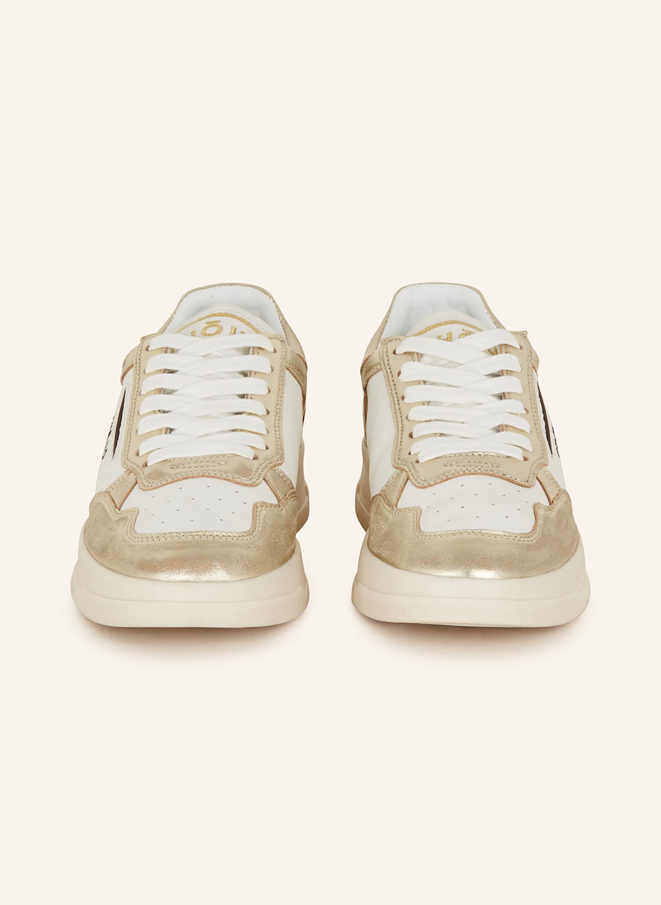 GHOUD Sneaker TWEENER, Farbe: WEISS/ GOLD (Bild 3)