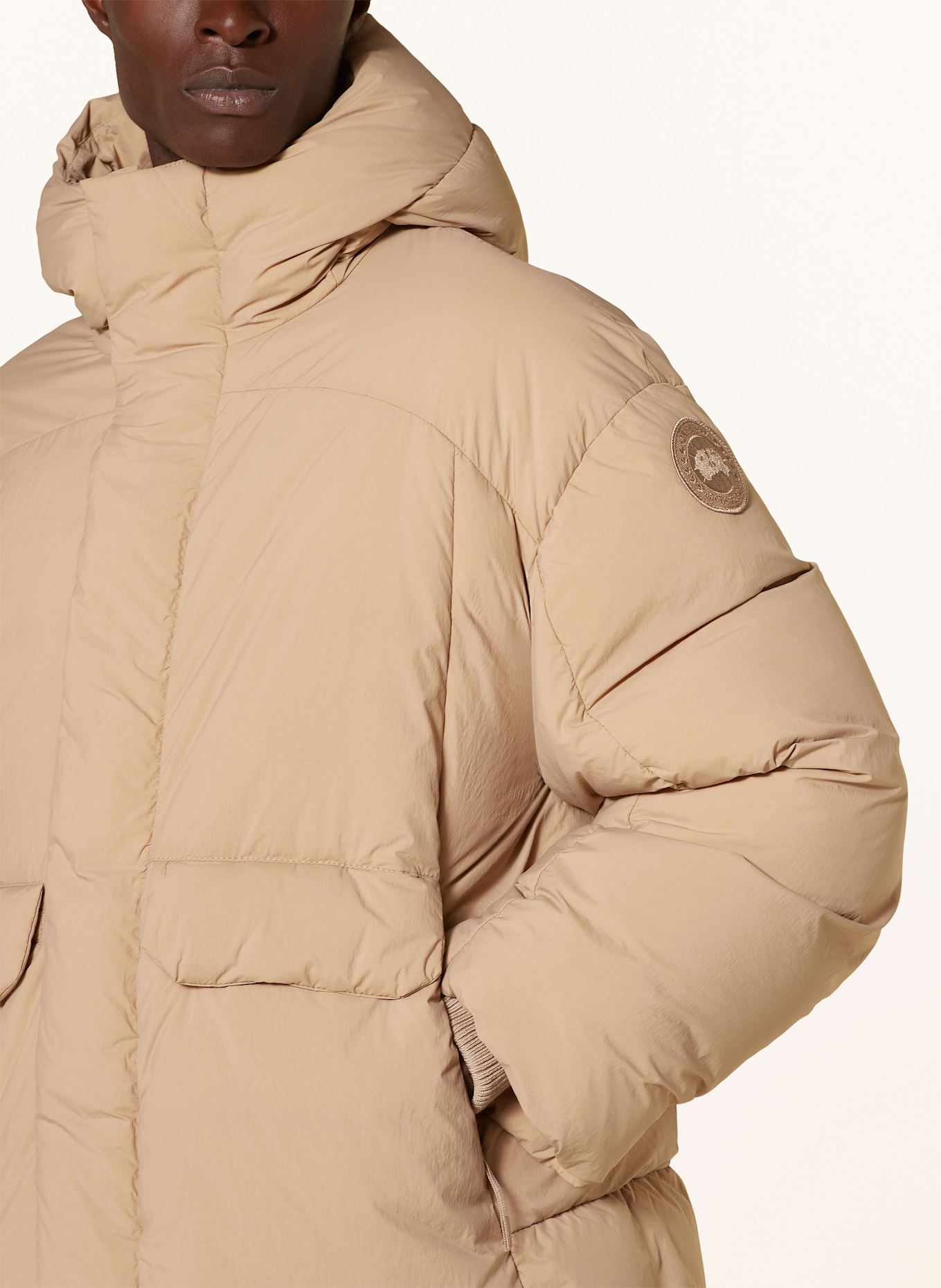 Beige canada goose best sale