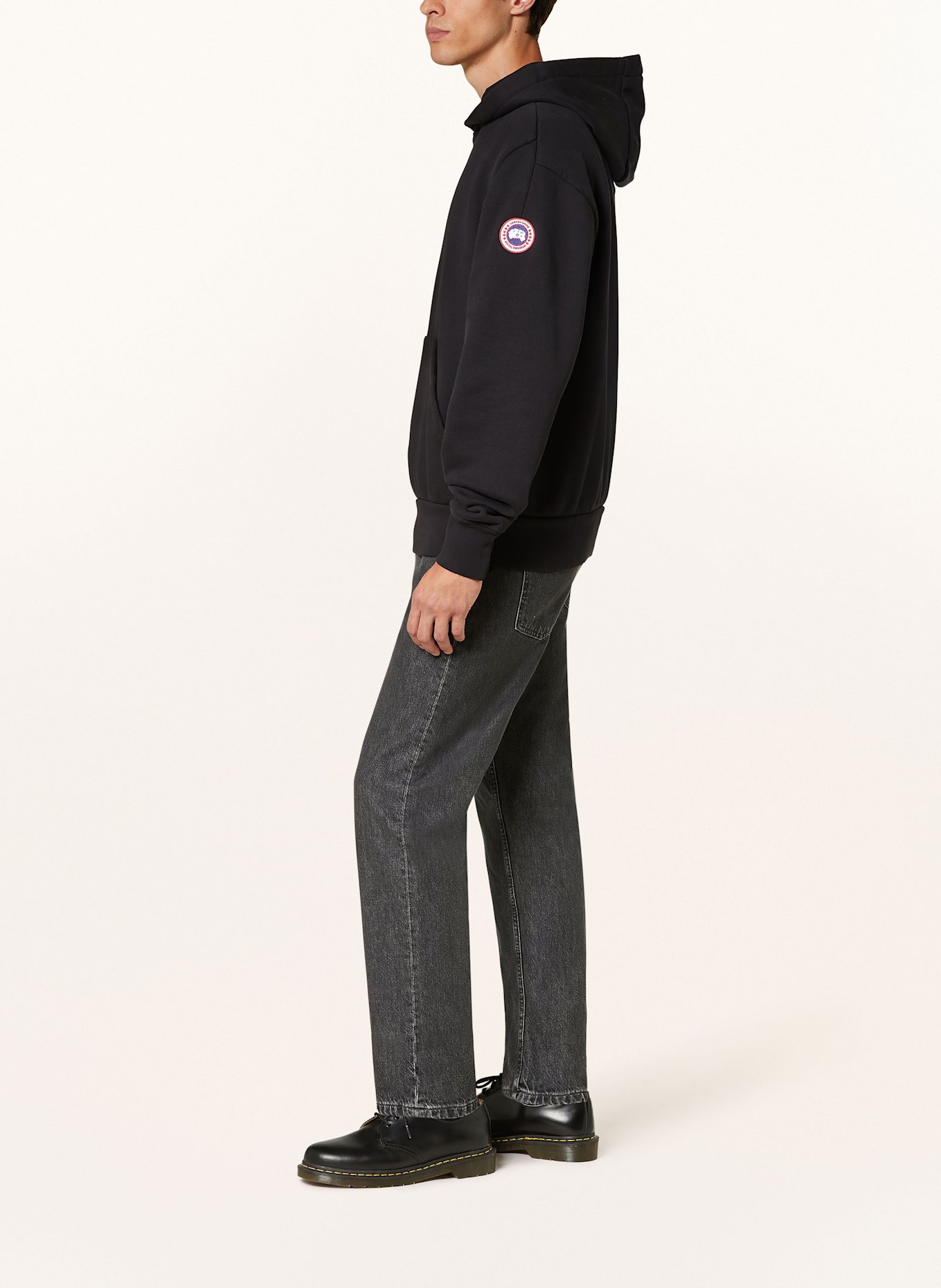 CANADA GOOSE Bluza z kapturem TOBERMORY: CZARNY