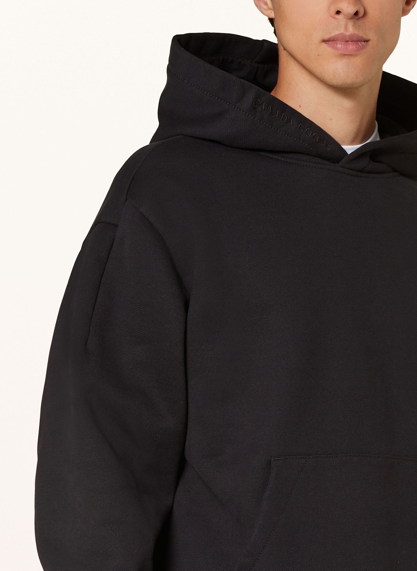 CANADA GOOSE Bluza z kapturem TOBERMORY: CZARNY