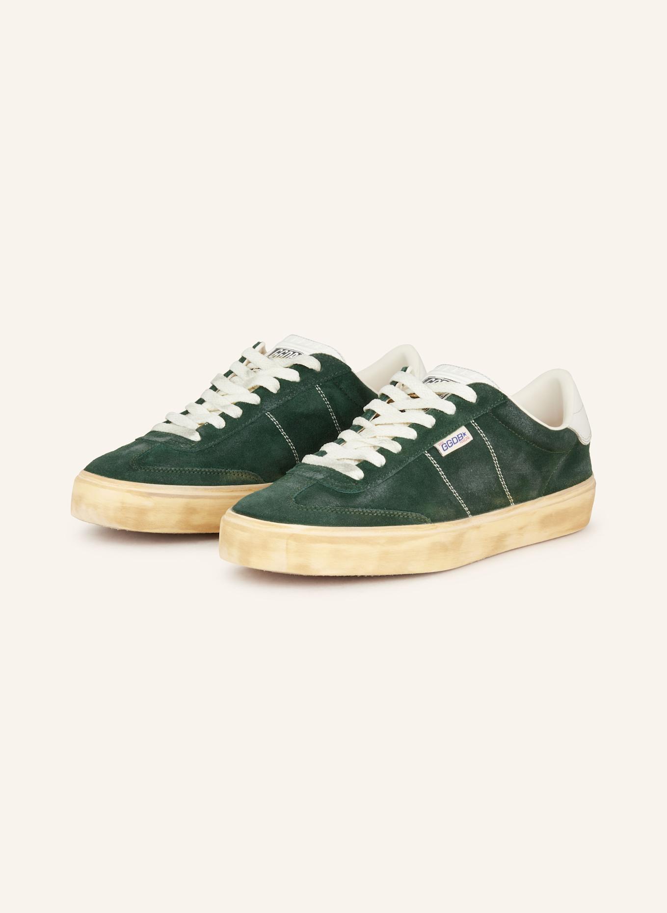 GOLDEN GOOSE Sneakers SOUL STAR in green/ cream