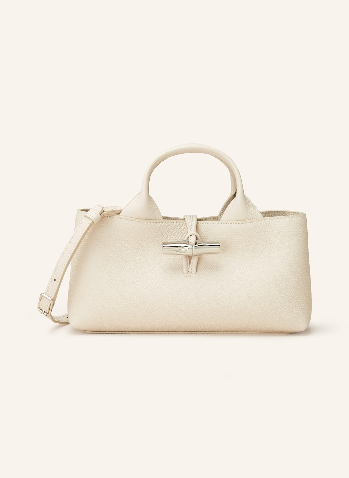 LONGCHAMP Handtasche LE ROSEAU SMALL, Farbe: CREME (Bild 1)