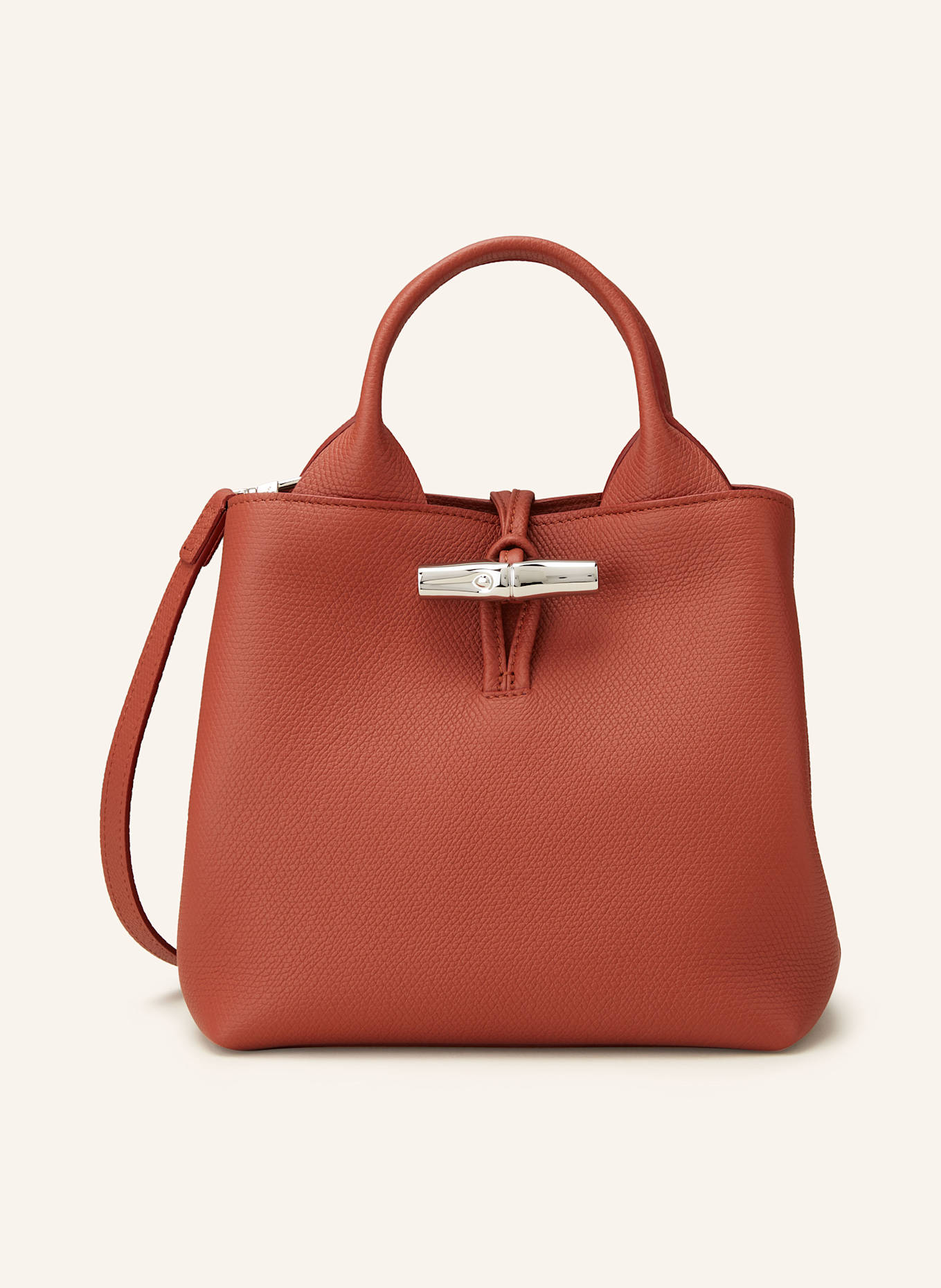 LONGCHAMP Umhängetasche LE ROSEAU SMALL: DUNKELROT