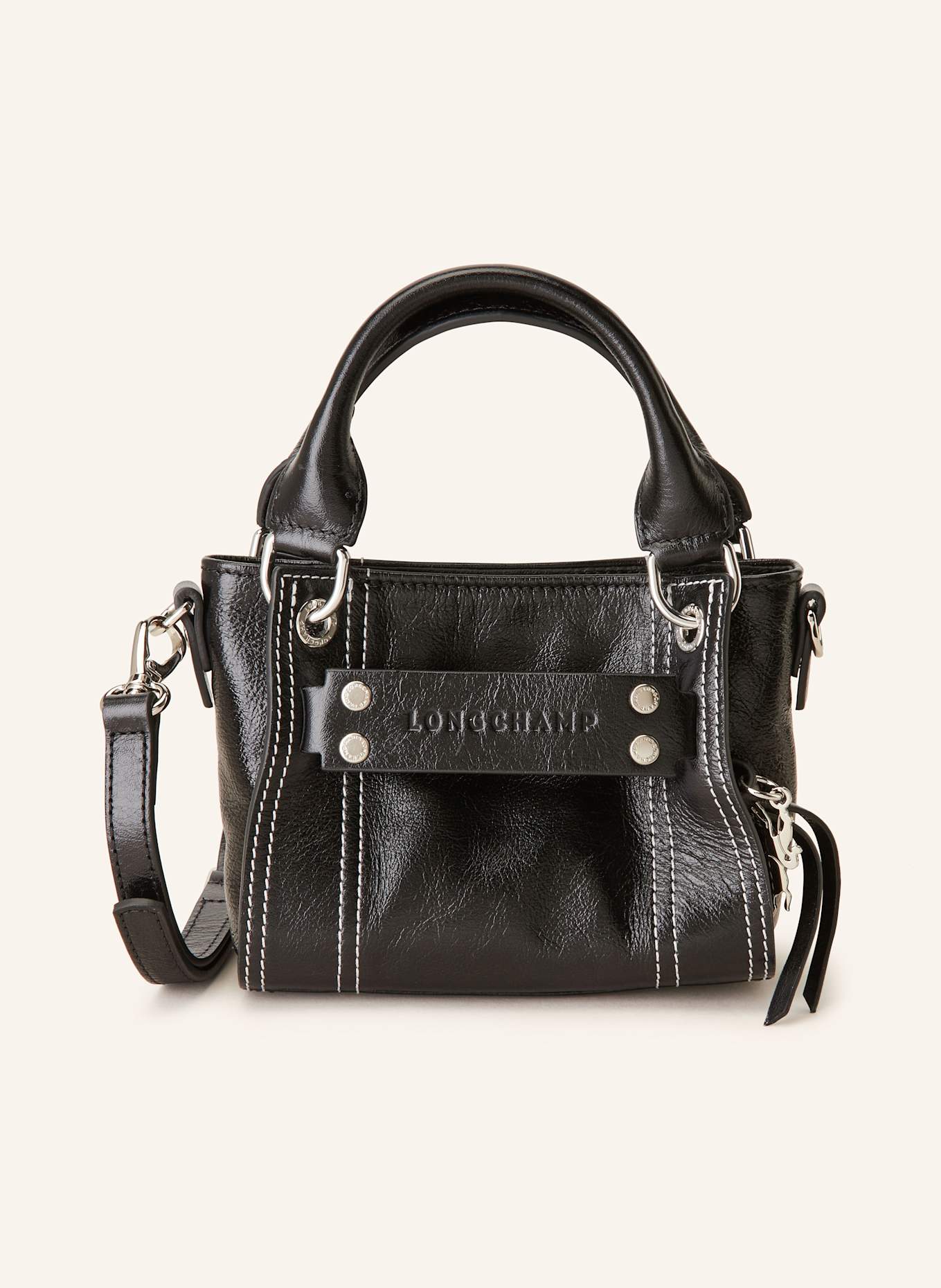 LONGCHAMP Umhängetasche LONGCHAMP 3D SMALL: SCHWARZ