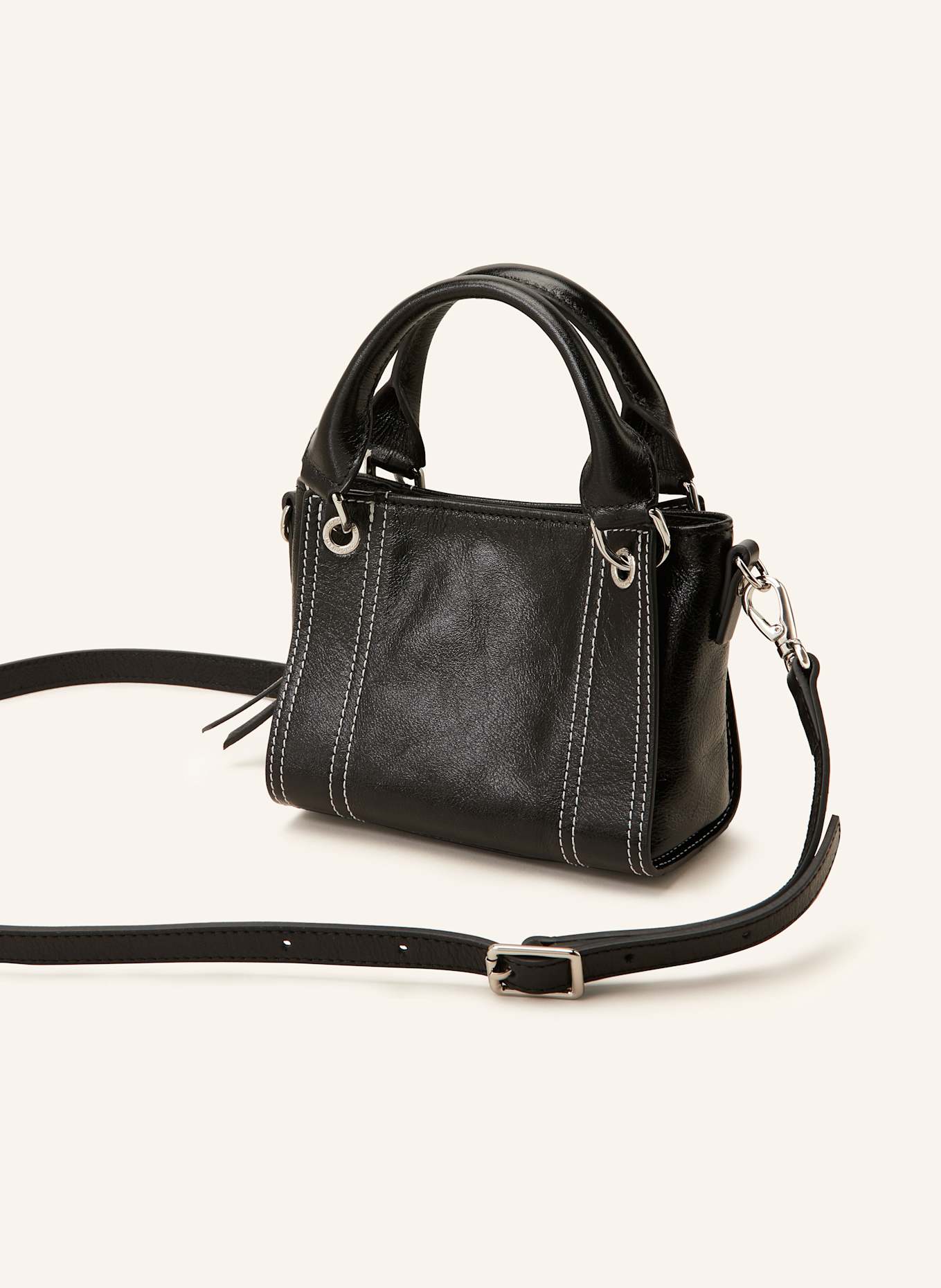 LONGCHAMP Umhängetasche LONGCHAMP 3D SMALL: SCHWARZ