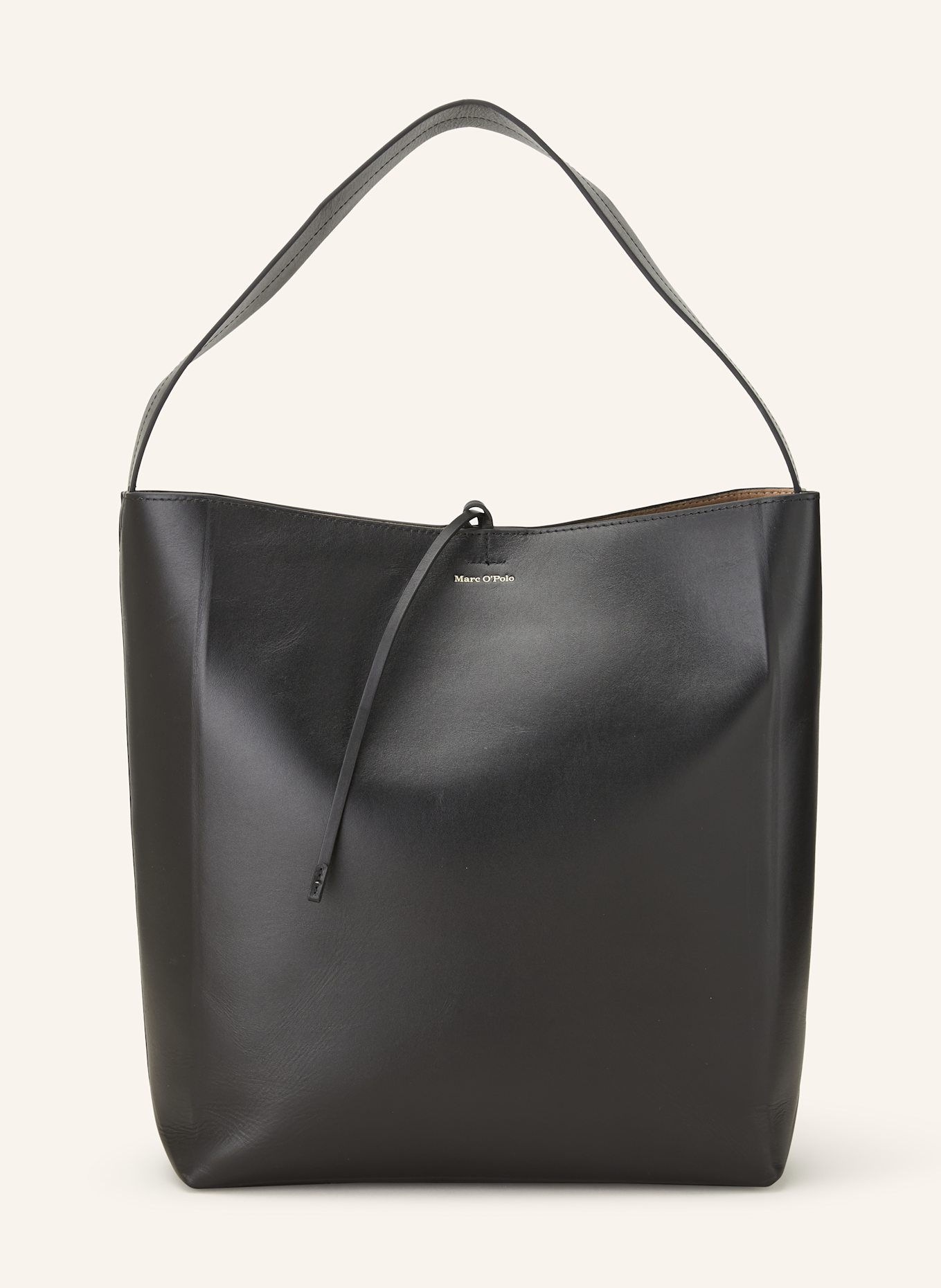 Marc O'Polo Shopper mit Pouch: SCHWARZ