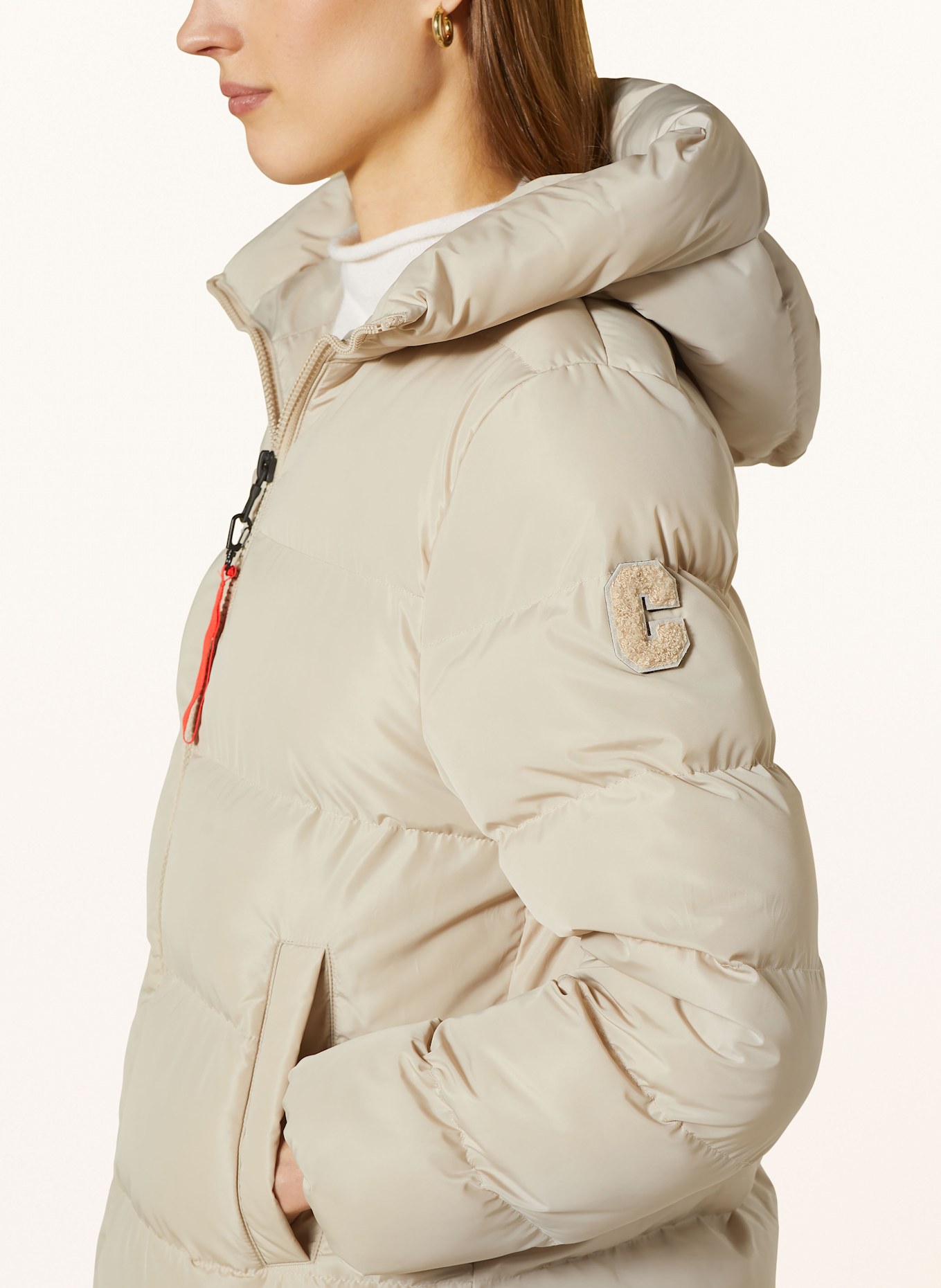 No.1 Como Steppjacke: HELLBRAUN