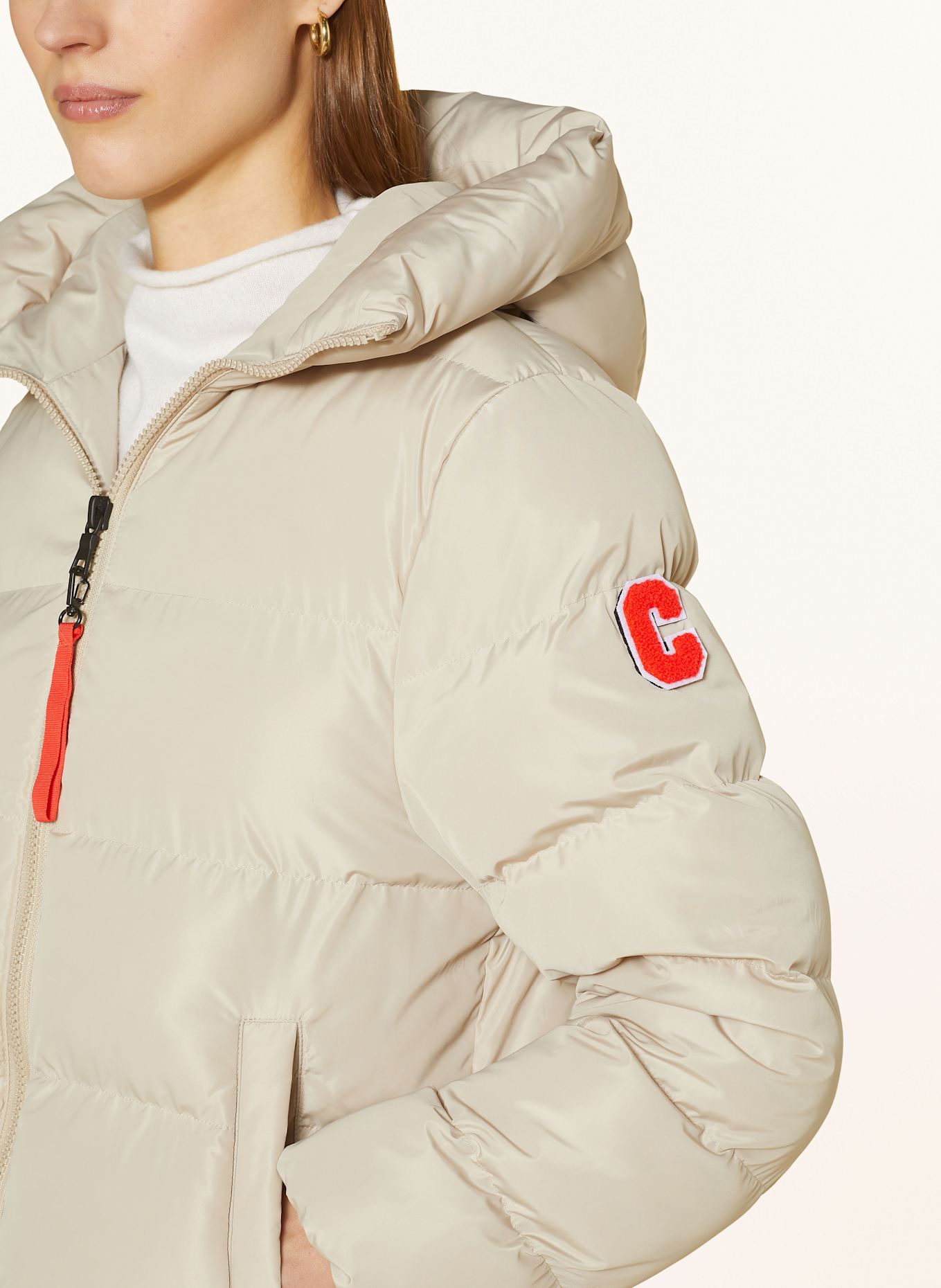 No.1 Como Steppjacke: HELLBRAUN