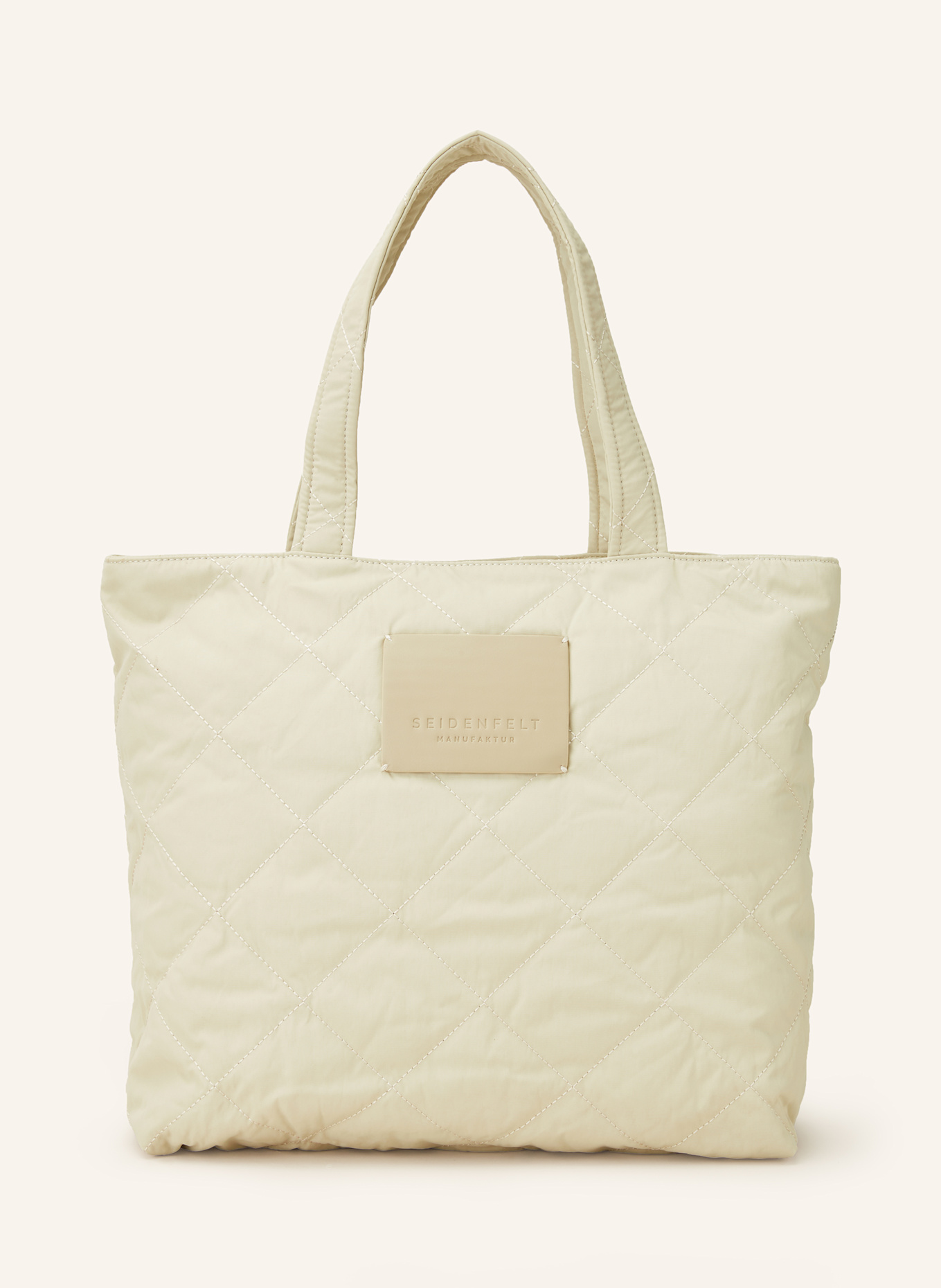 SEIDENFELT Shopper HETTA, Farbe: CREME (Bild 1)