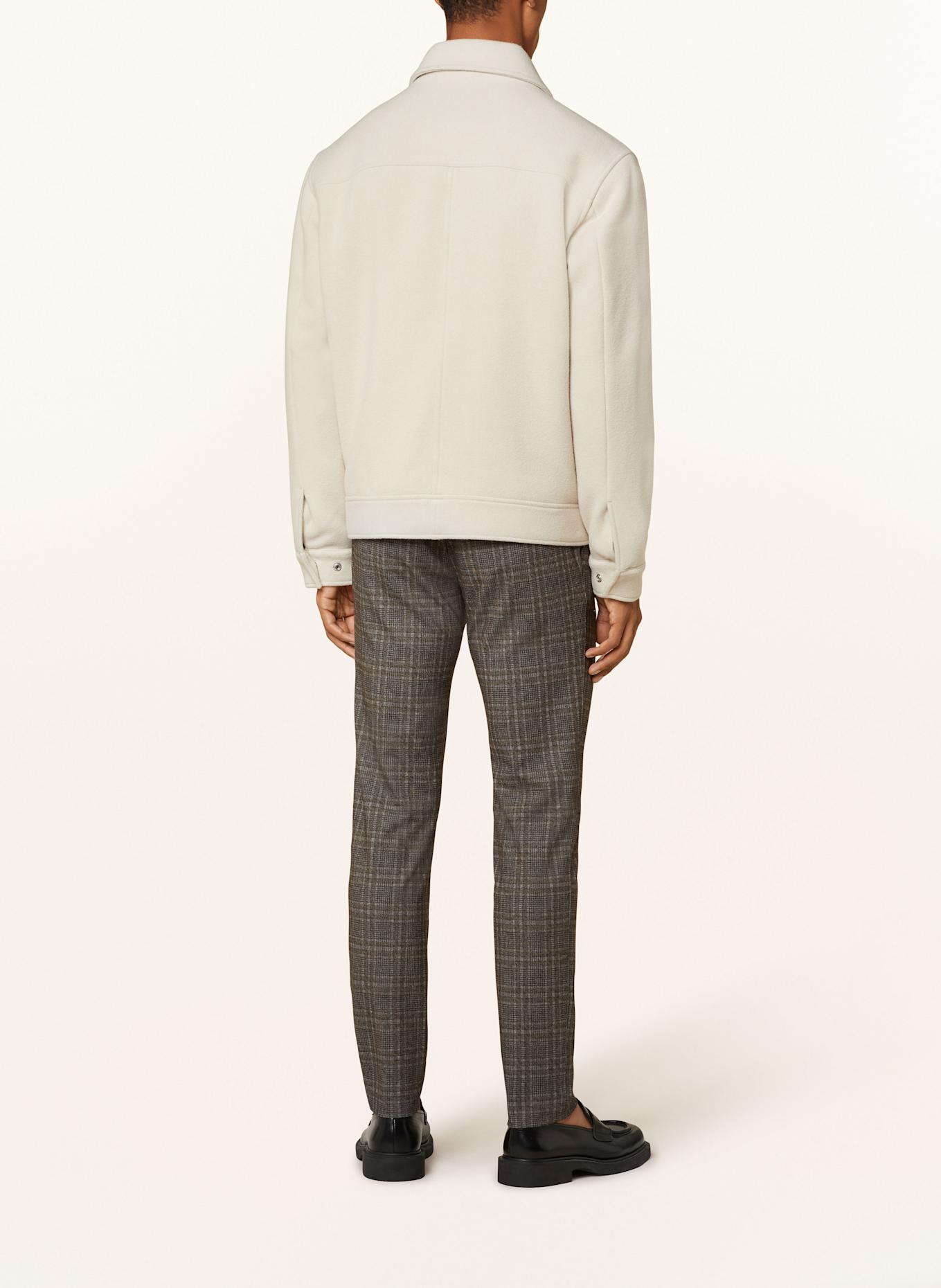 ALBERTO Chinosy ROB regular fit: OLIWKOWY / CZIEMNOSZARY