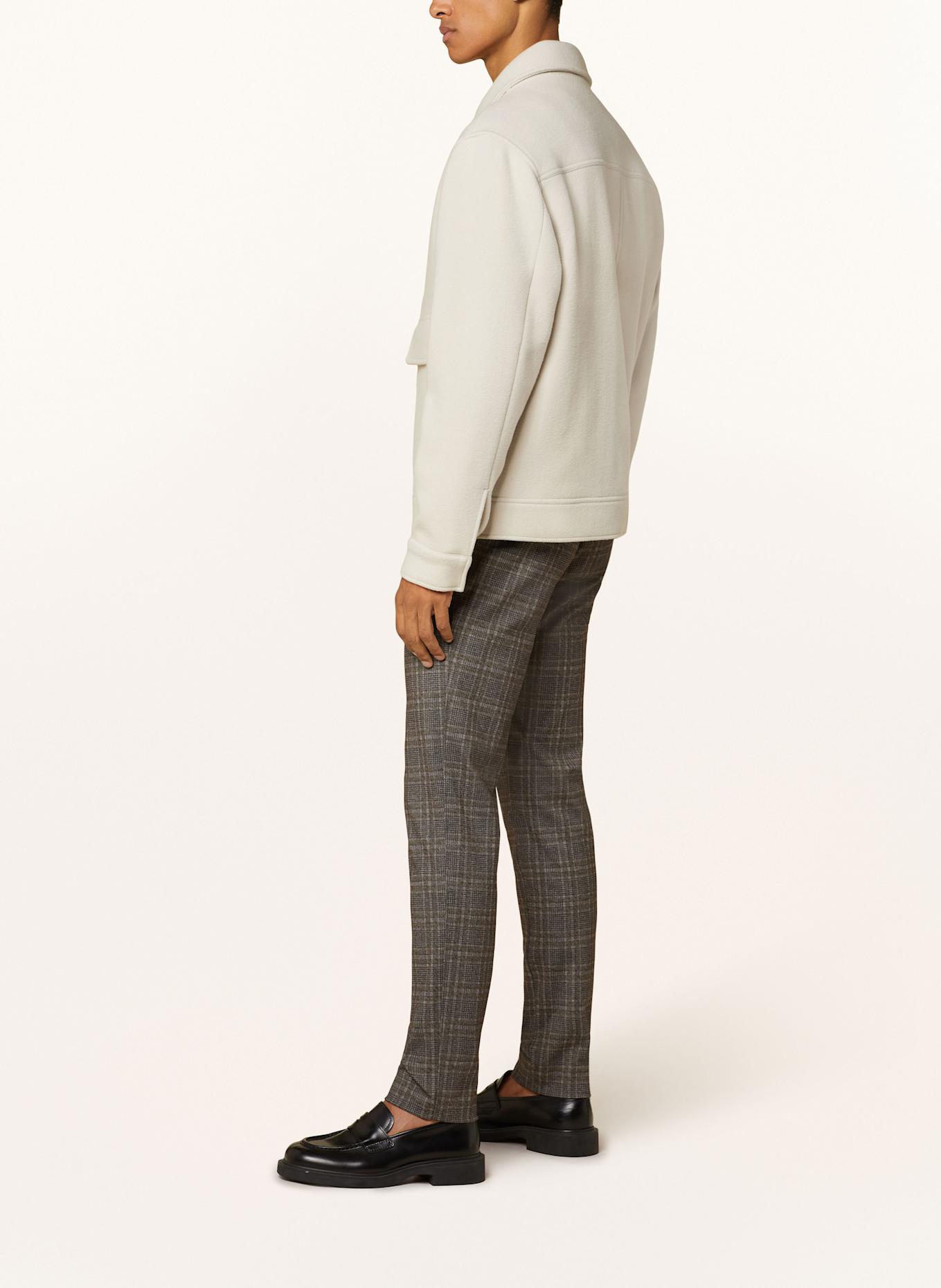 ALBERTO Chinosy ROB regular fit: OLIWKOWY / CZIEMNOSZARY