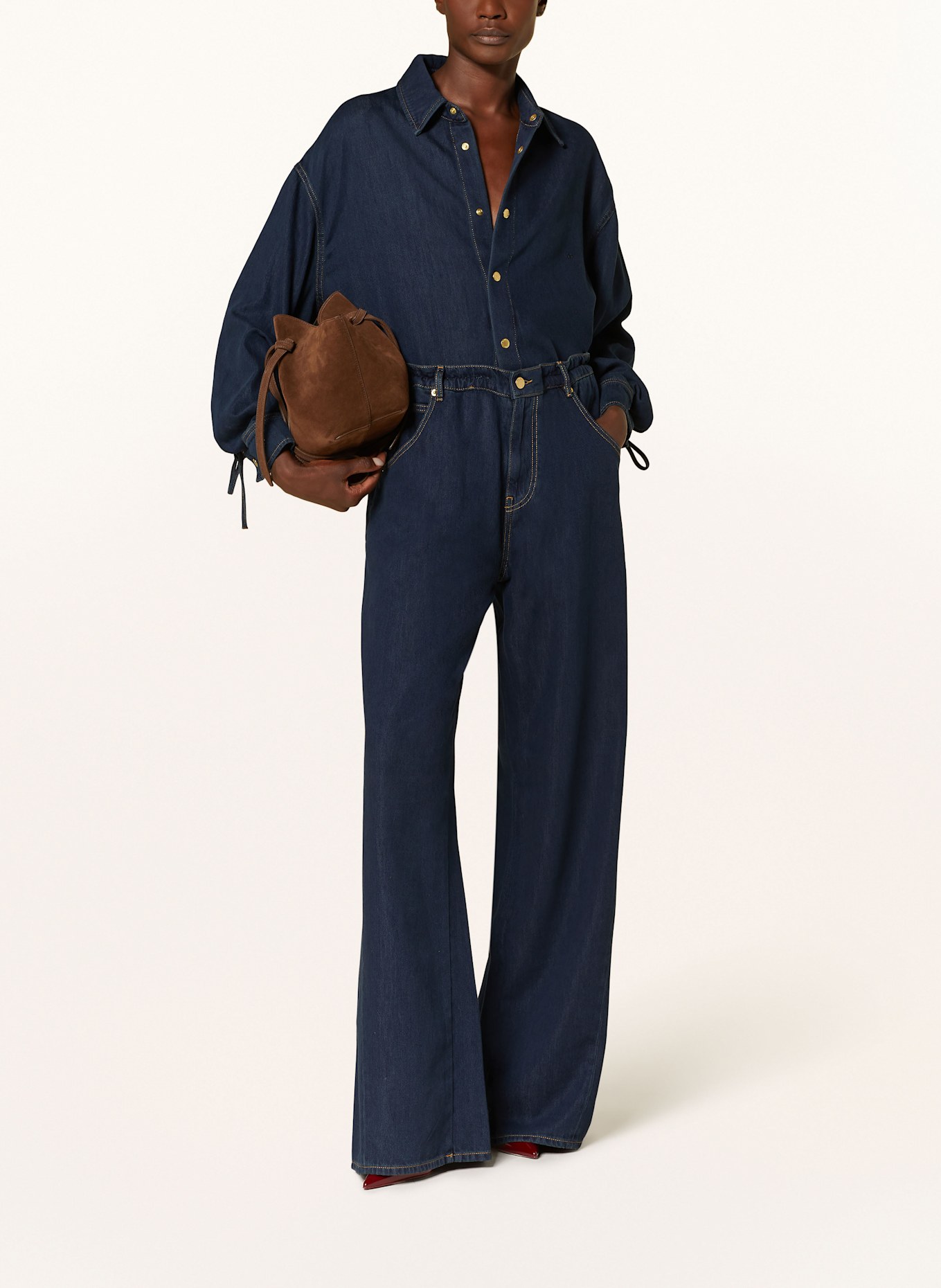 DARKPARK Straight jeans: W078 DEEP BLUE