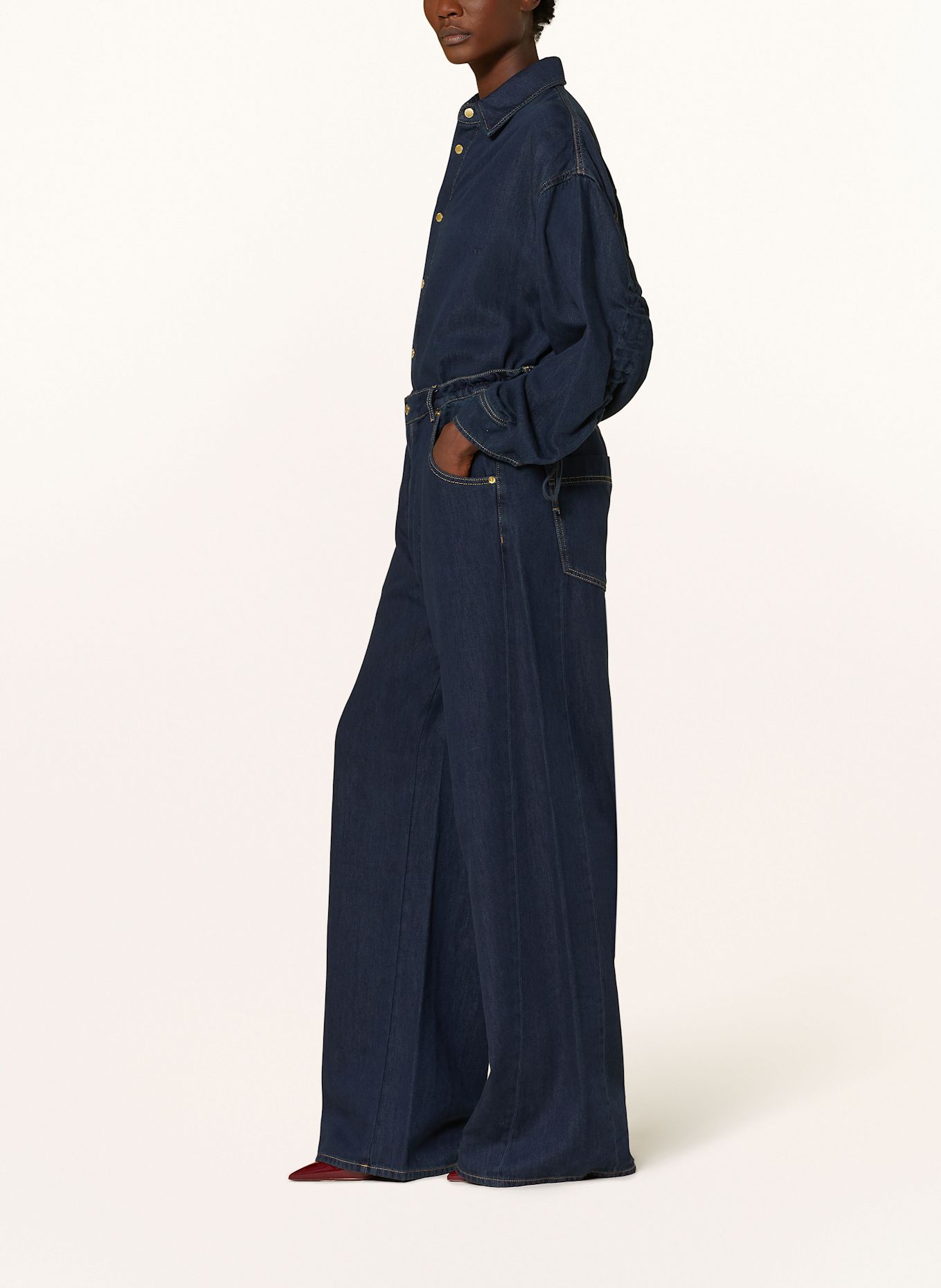 DARKPARK Straight jeans: W078 DEEP BLUE