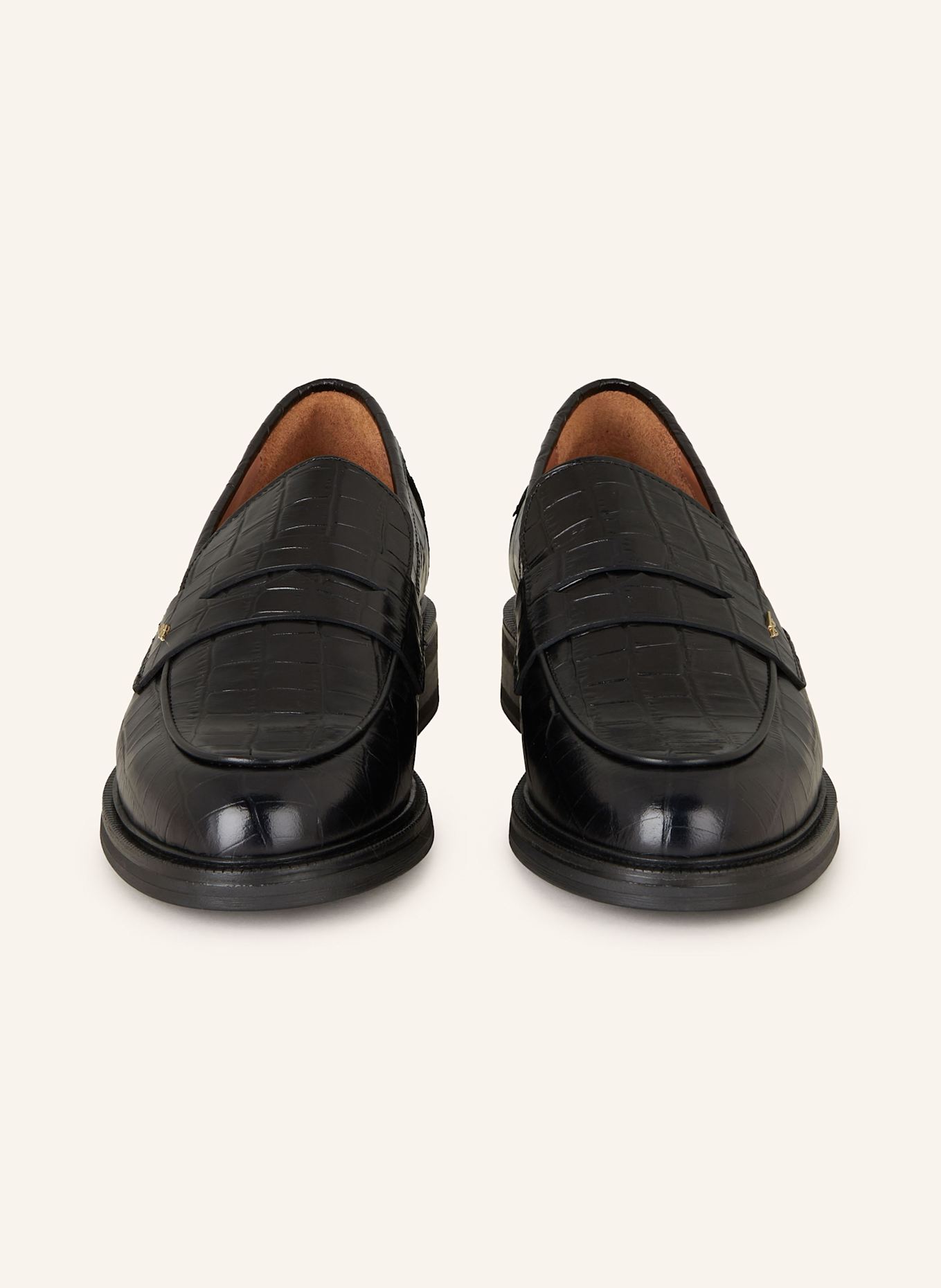 billi bi Penny loafers, Color: BLACK (Image 3)