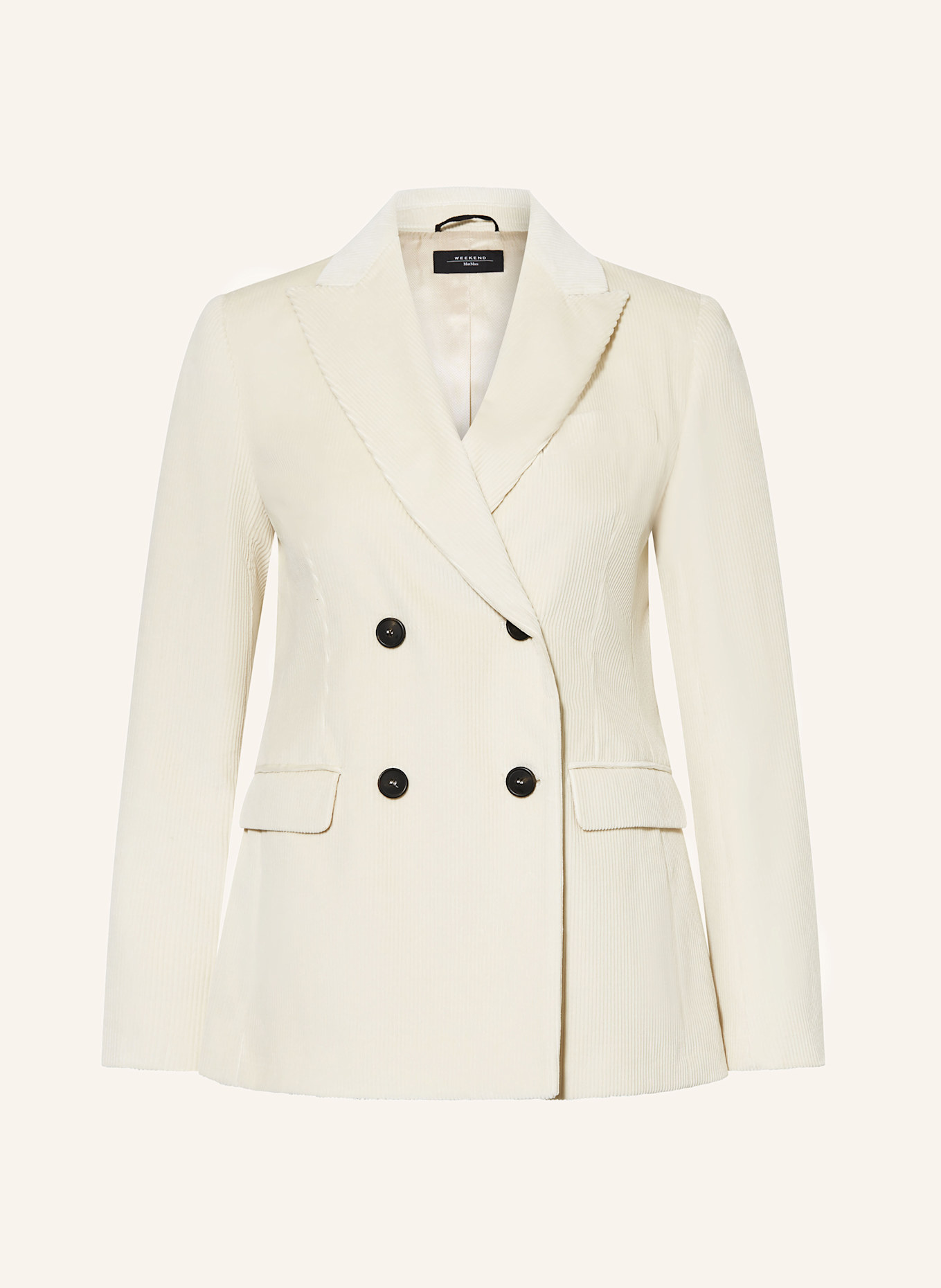Cream cord blazer discount
