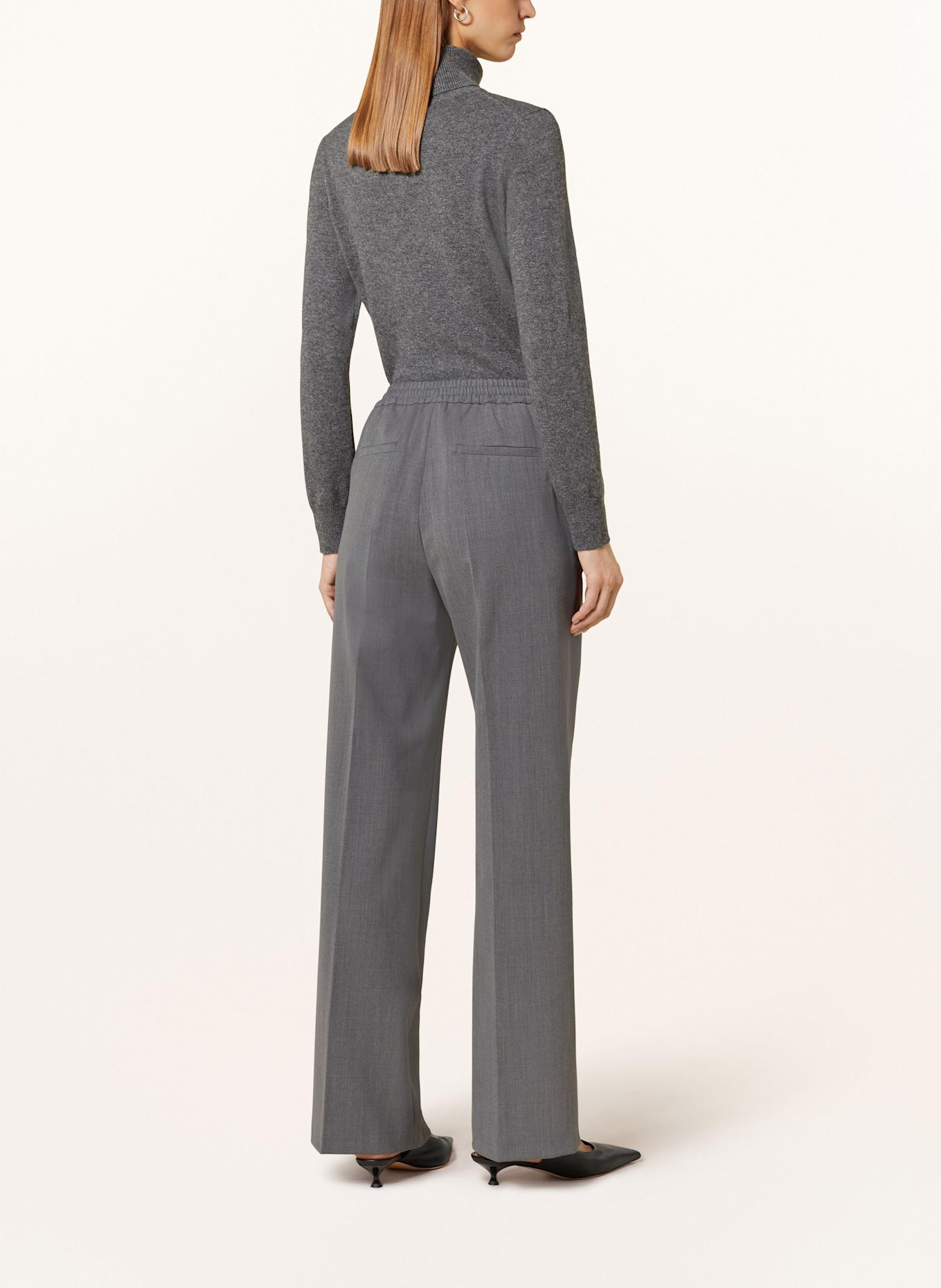 WEEKEND Max Mara PETRA wide leg trousers, Color: GRAY (Image 3)