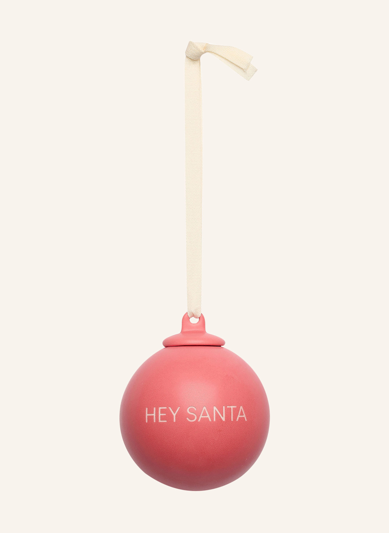 DESIGN LETTERS Bombki choinkowe XMAS STORIES, 4 szt.: JASNOCZERWONY/ JASNOFIOLETOWY