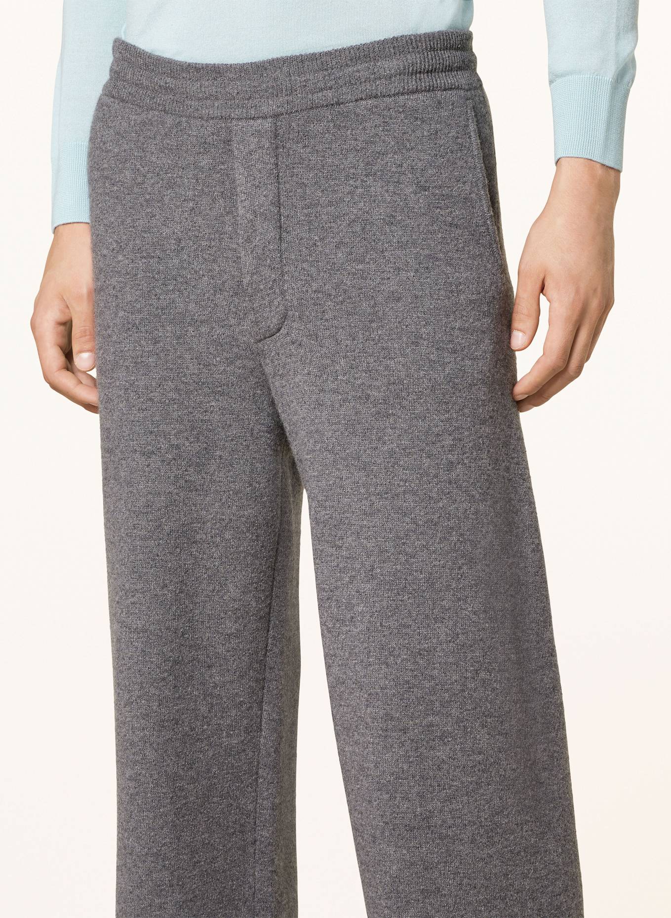LISA YANG Cashmere-Hose PARKER, Farbe: GRAU (Bild 5)