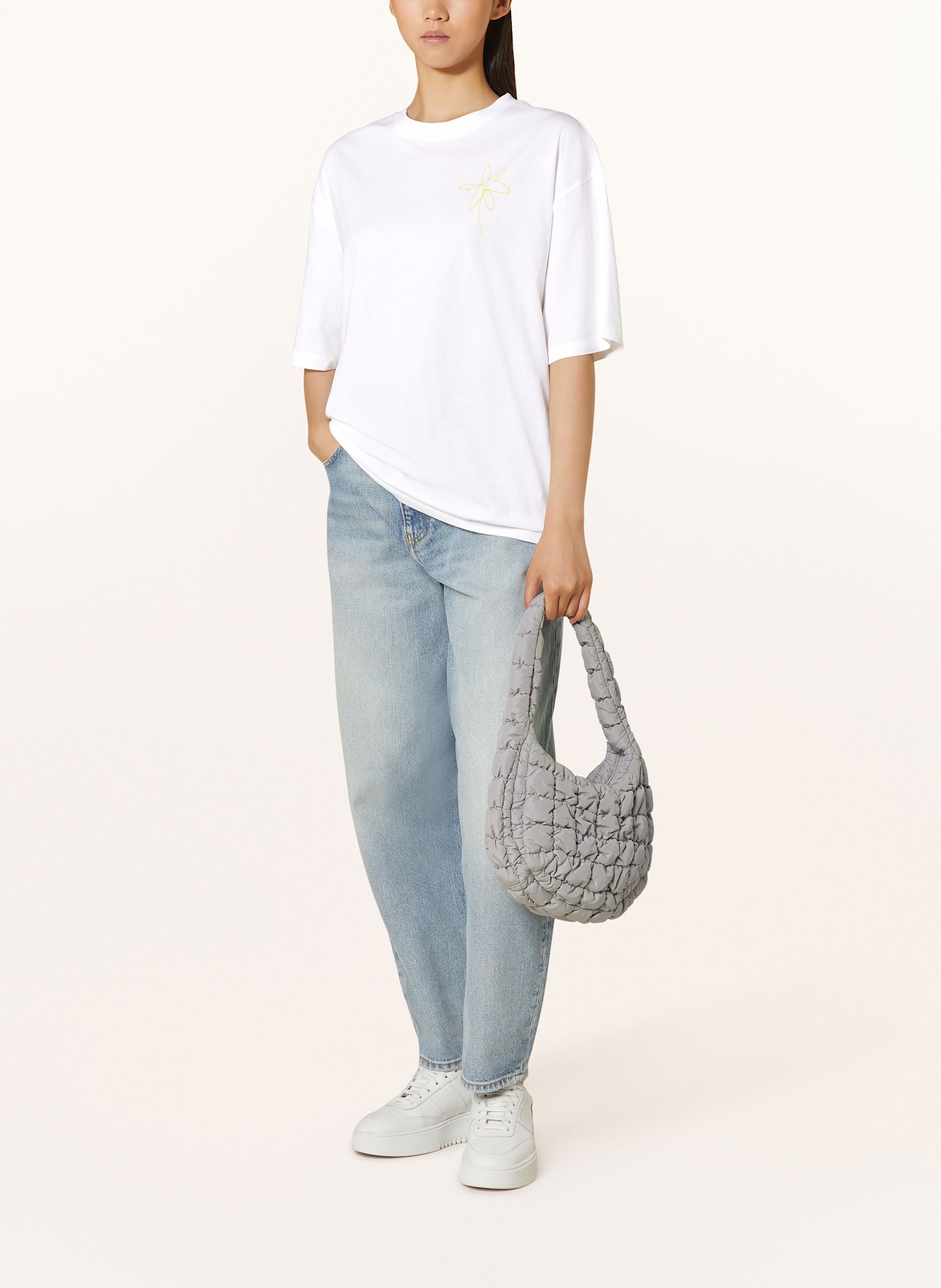 HUGO BLUE Oversized shirt, Color: WHITE (Image 3)