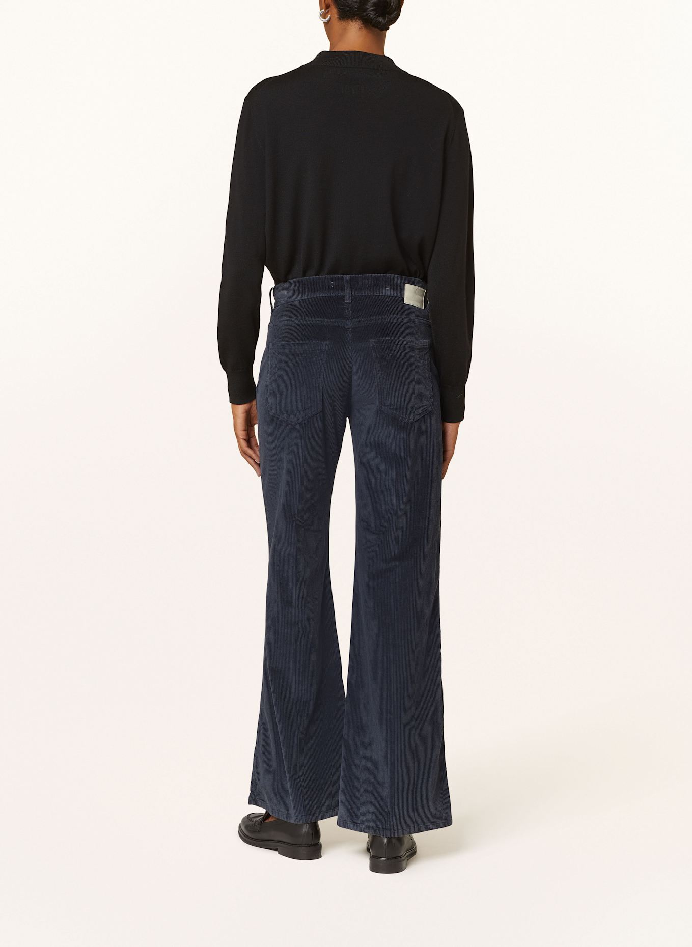 BRAX Corduroy trousers MAINE in dark blue