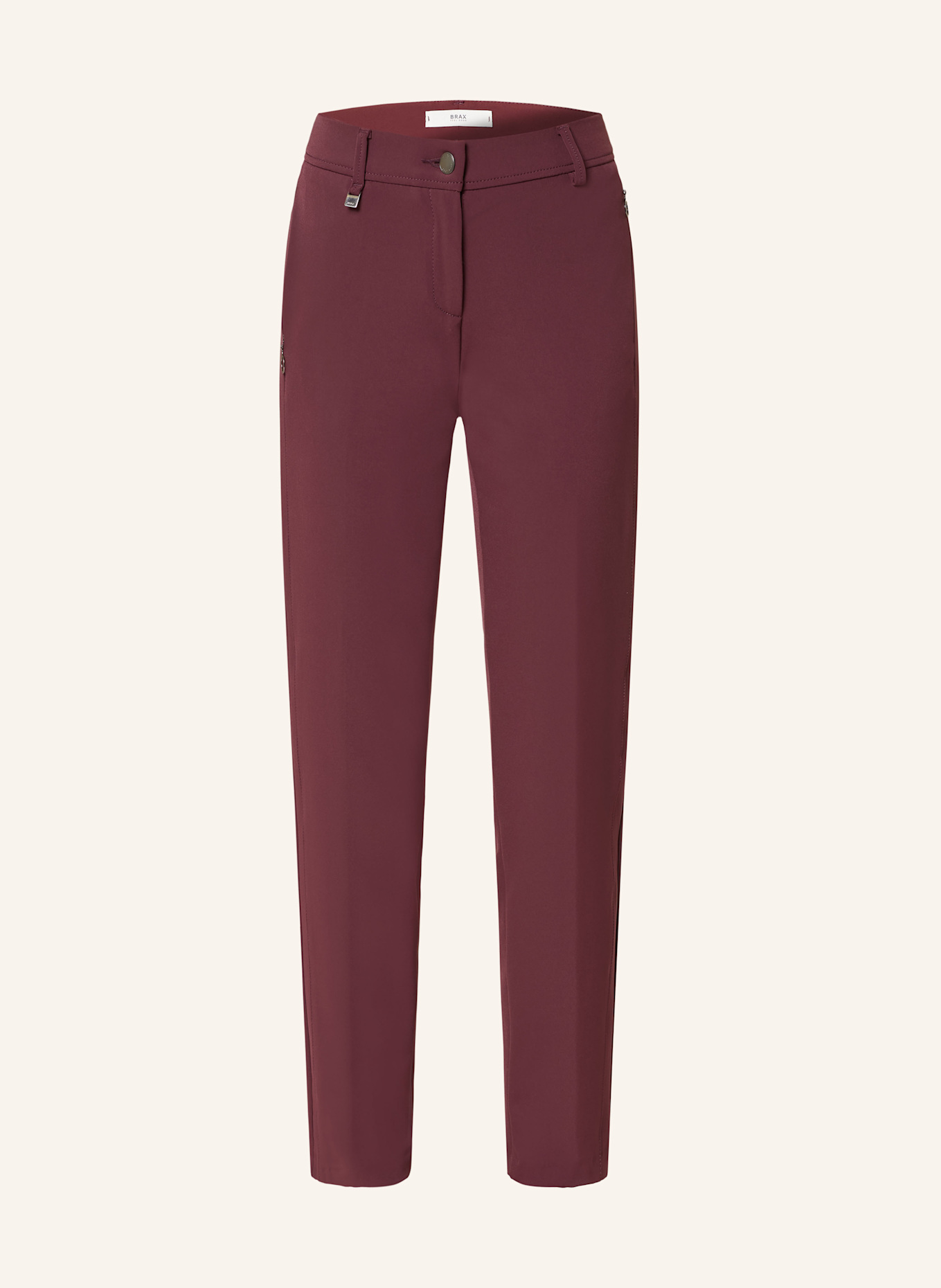 BRAX Chinos MARON S, Color: DARK RED (Image 1)