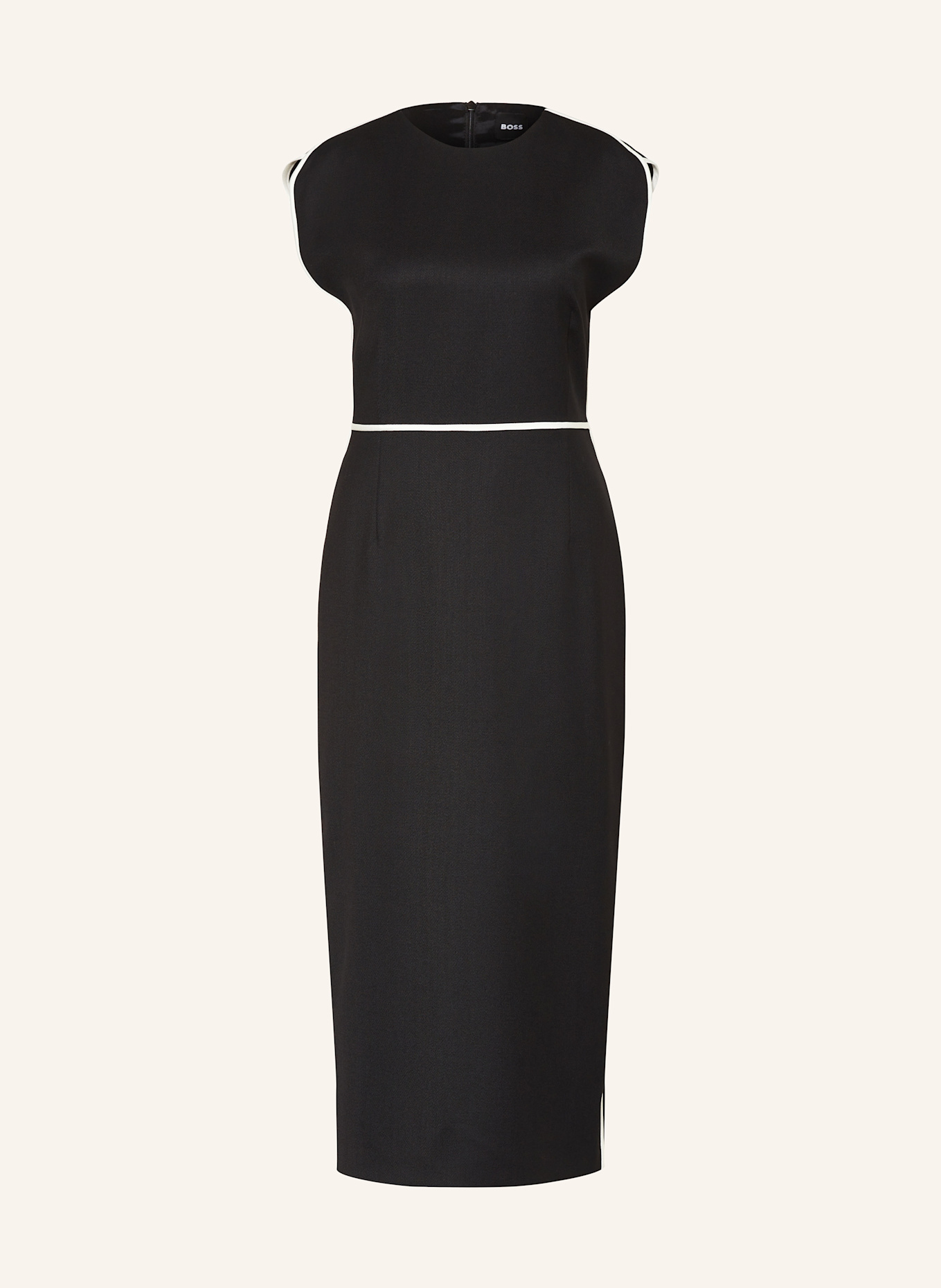 BOSS Sukienka etui DETIRA: CZARNY