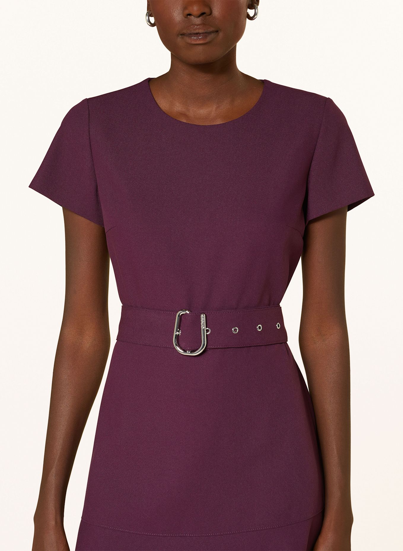 HUGO Sheath dress KEVOLA, Color: DARK PURPLE (Image 4)