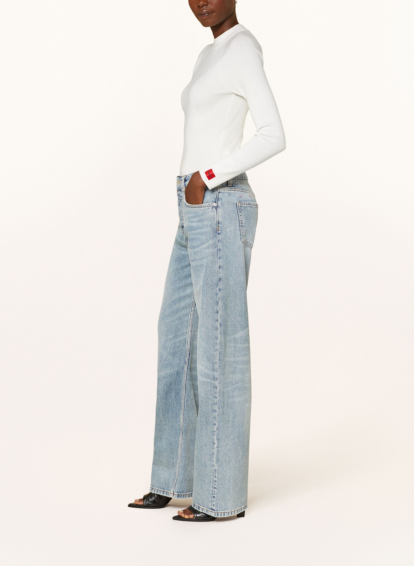 HUGO Straight jeans, Color: 419 NAVY (Image 4)