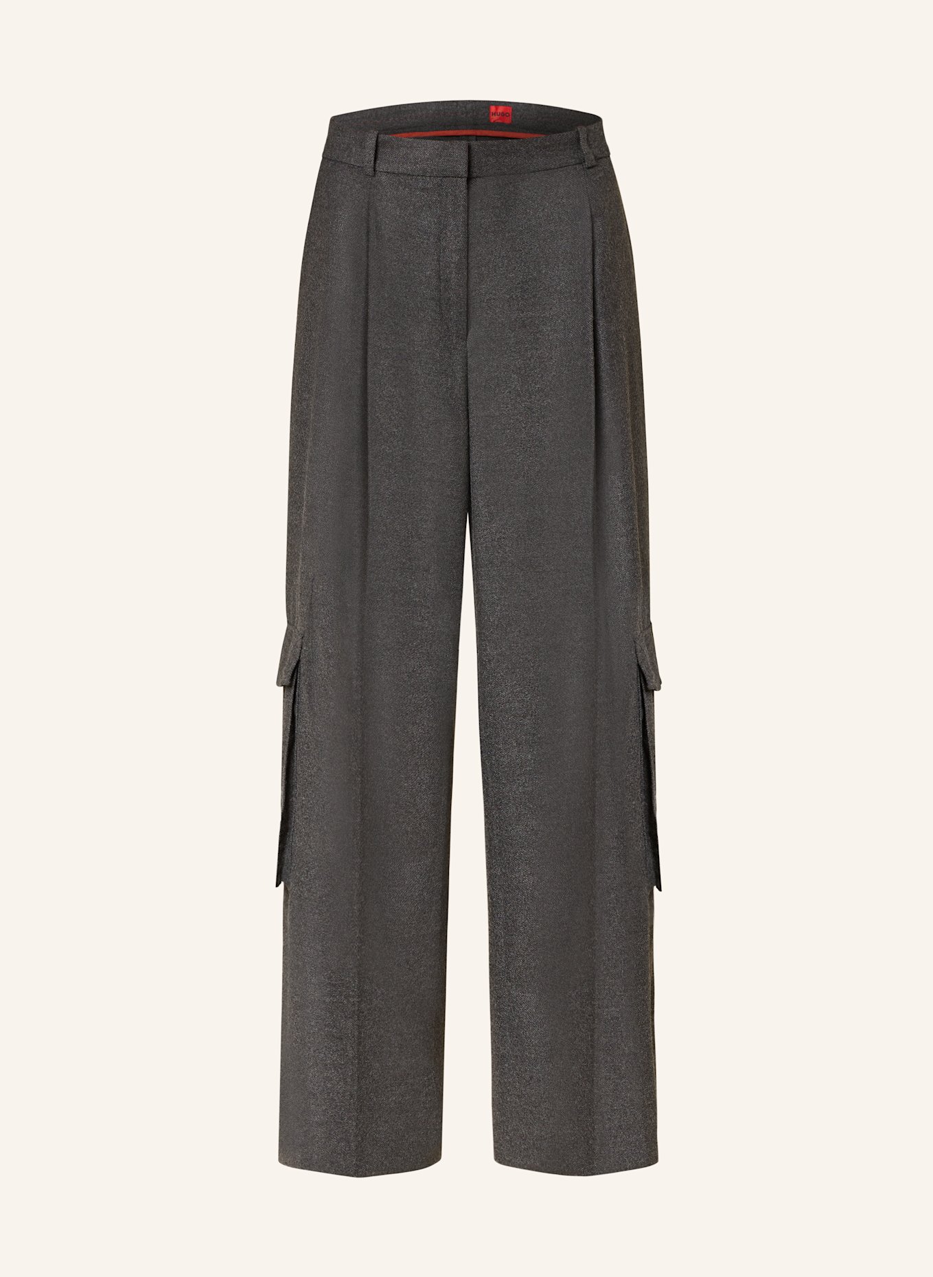 HUGO HEROTA cargo pants, Color: DARK GRAY (Image 1)