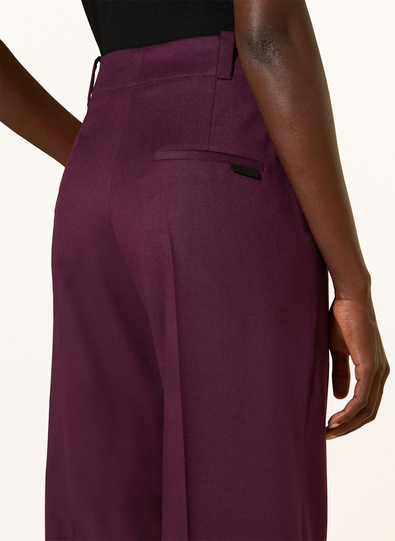 HUGO Trousers HULANA, Color: PURPLE (Image 5)