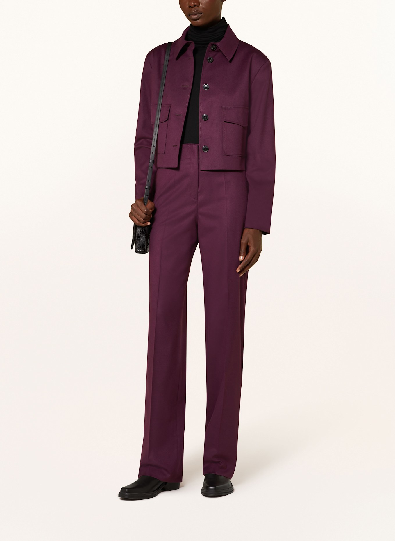 HUGO ASENI box jacket, Color: PURPLE (Image 2)