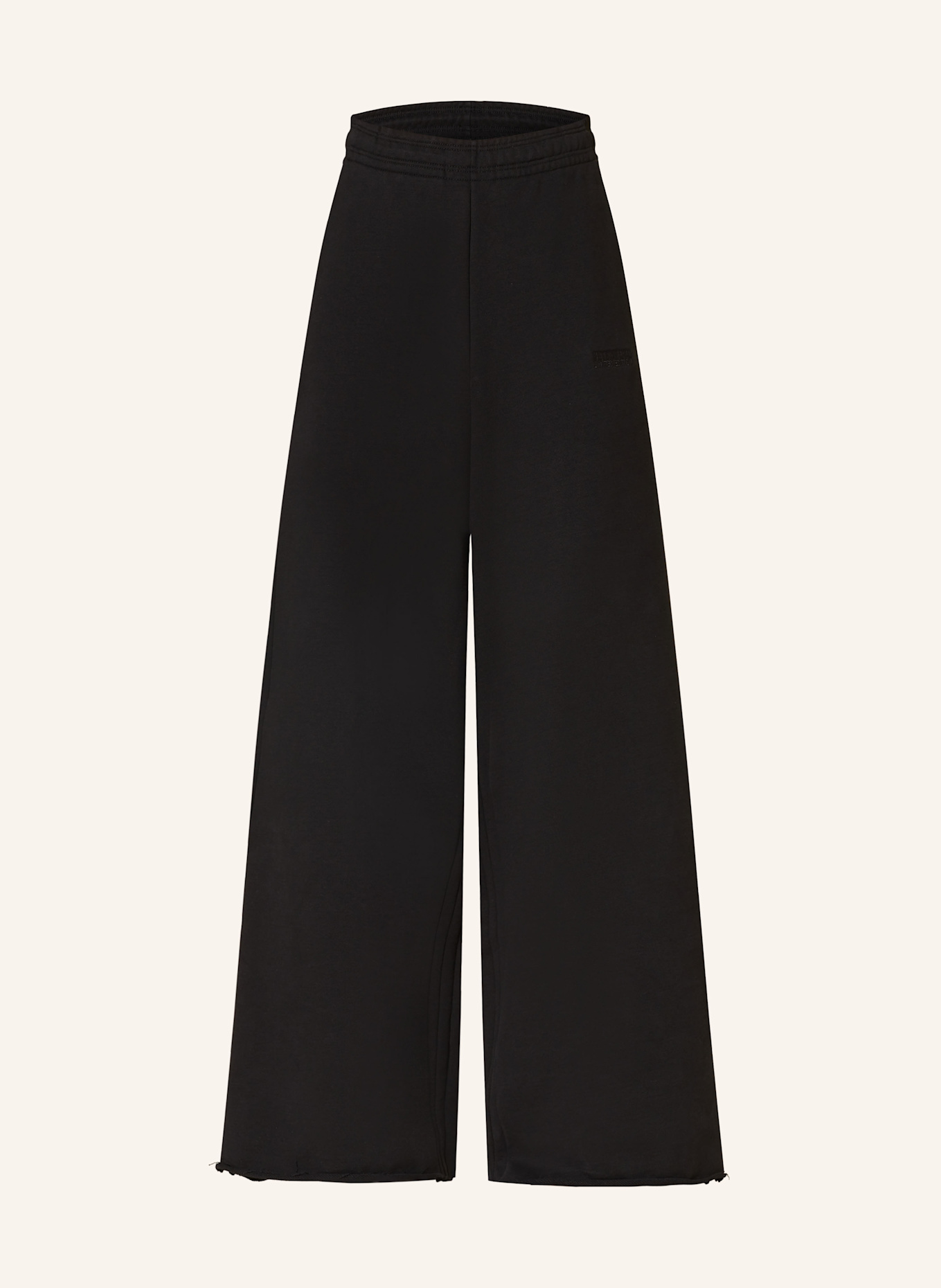 VETEMENTS Sweatpants: BLACK