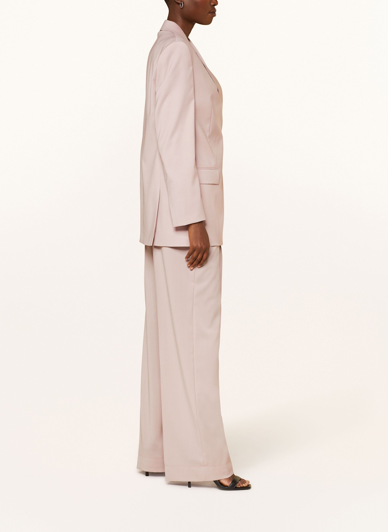 BOSS Wide leg trousers TRAVERSE, Color: DUSKY PINK (Image 4)