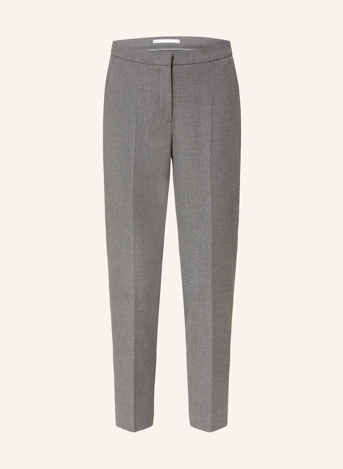 RAFFAELLO ROSSI DORO flannel trousers, Color: GRAY (Image 1)