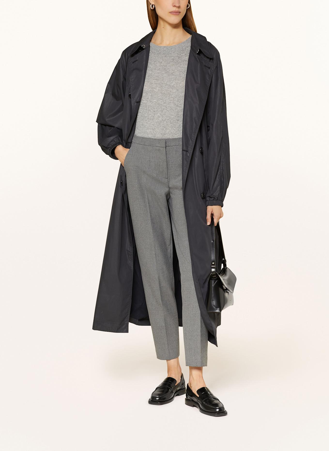 RAFFAELLO ROSSI DORO flannel trousers, Color: GRAY (Image 2)