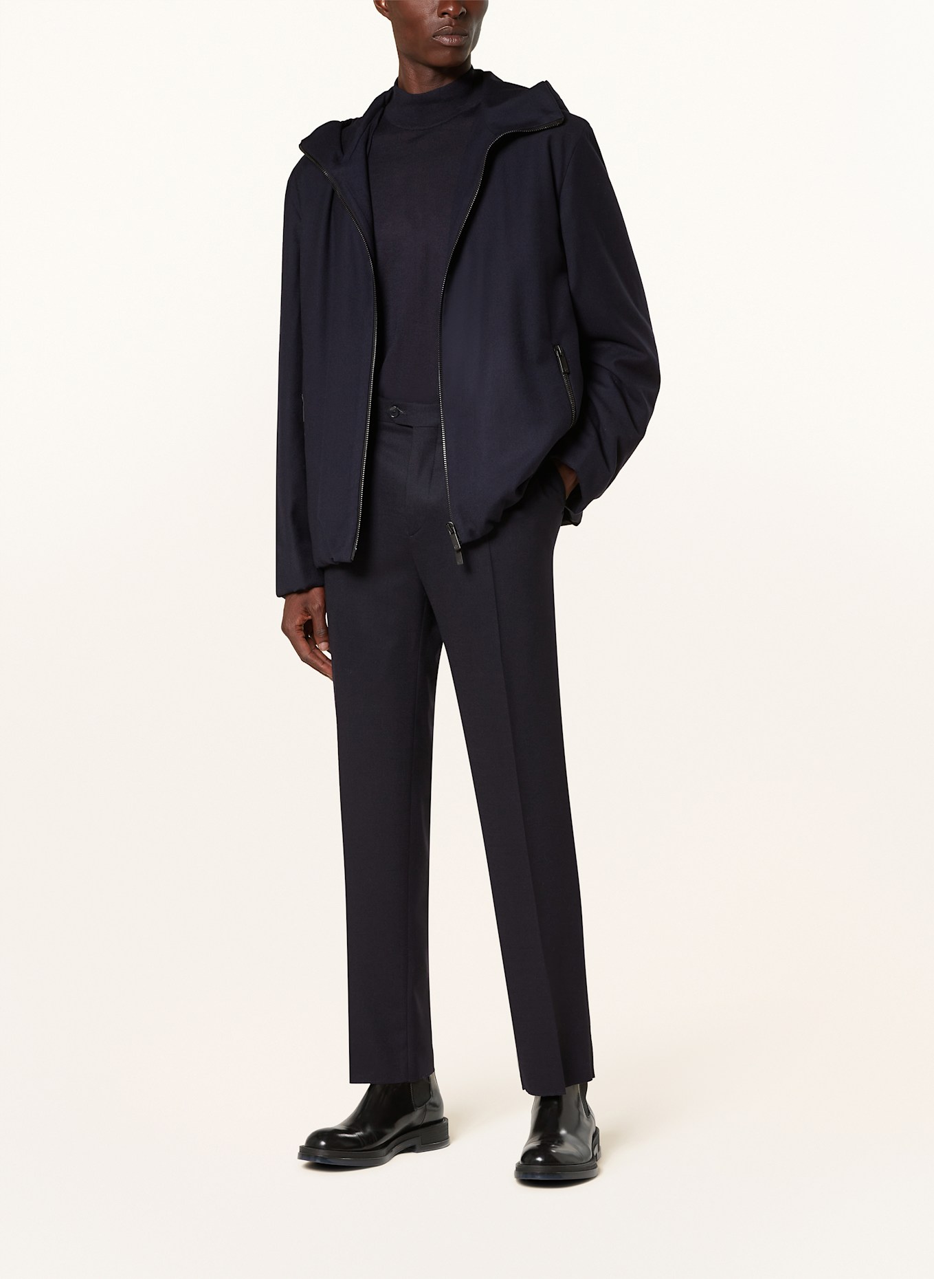 GIORGIO ARMANI Jacket in dark blue