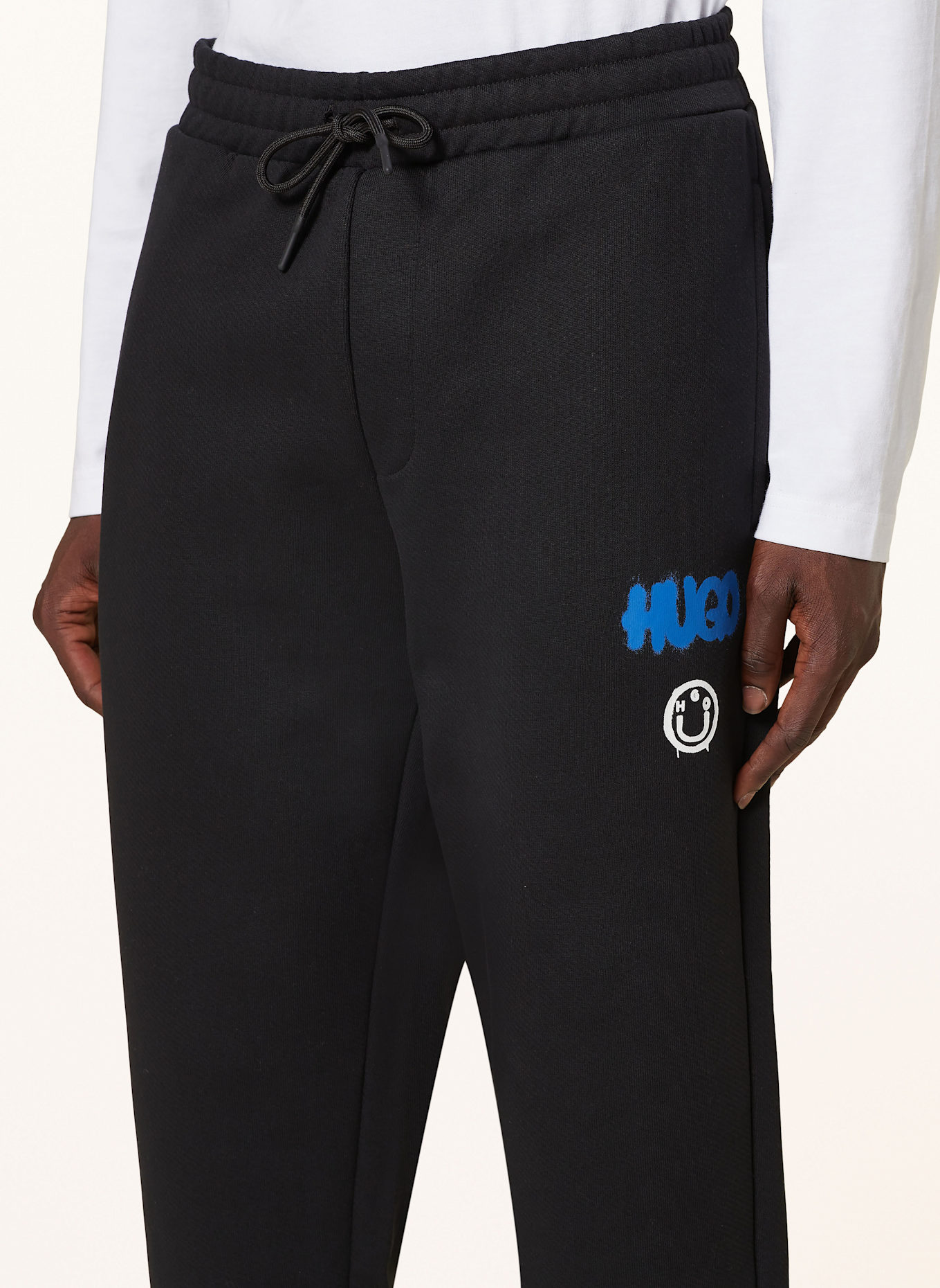 HUGO BLUE Sweatpants NIMAYTRO, Color: BLACK (Image 5)