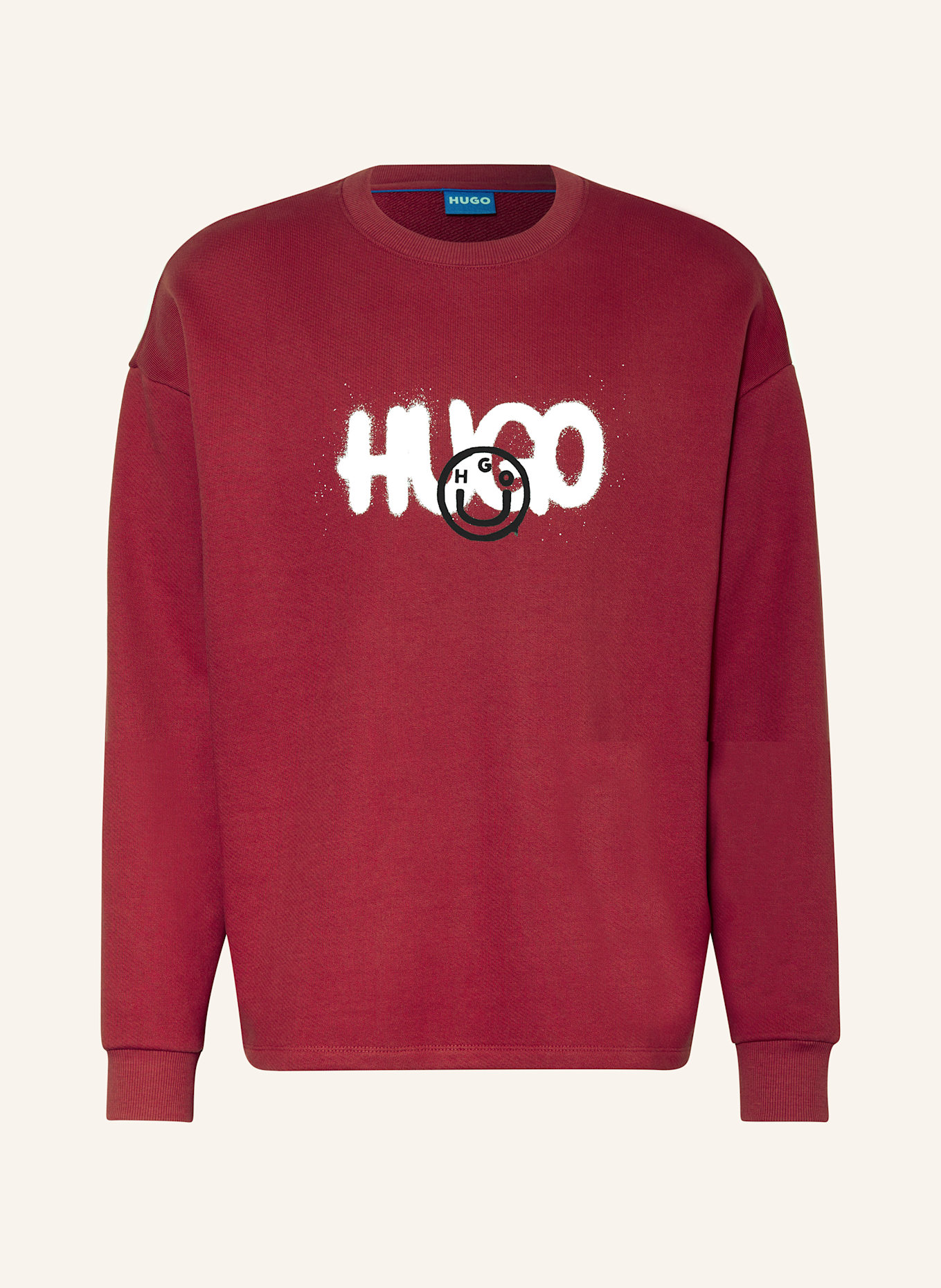 HUGO BLUE NIMAYLONG sweatshirt: Womens Long Sleeve Shirred Shirt