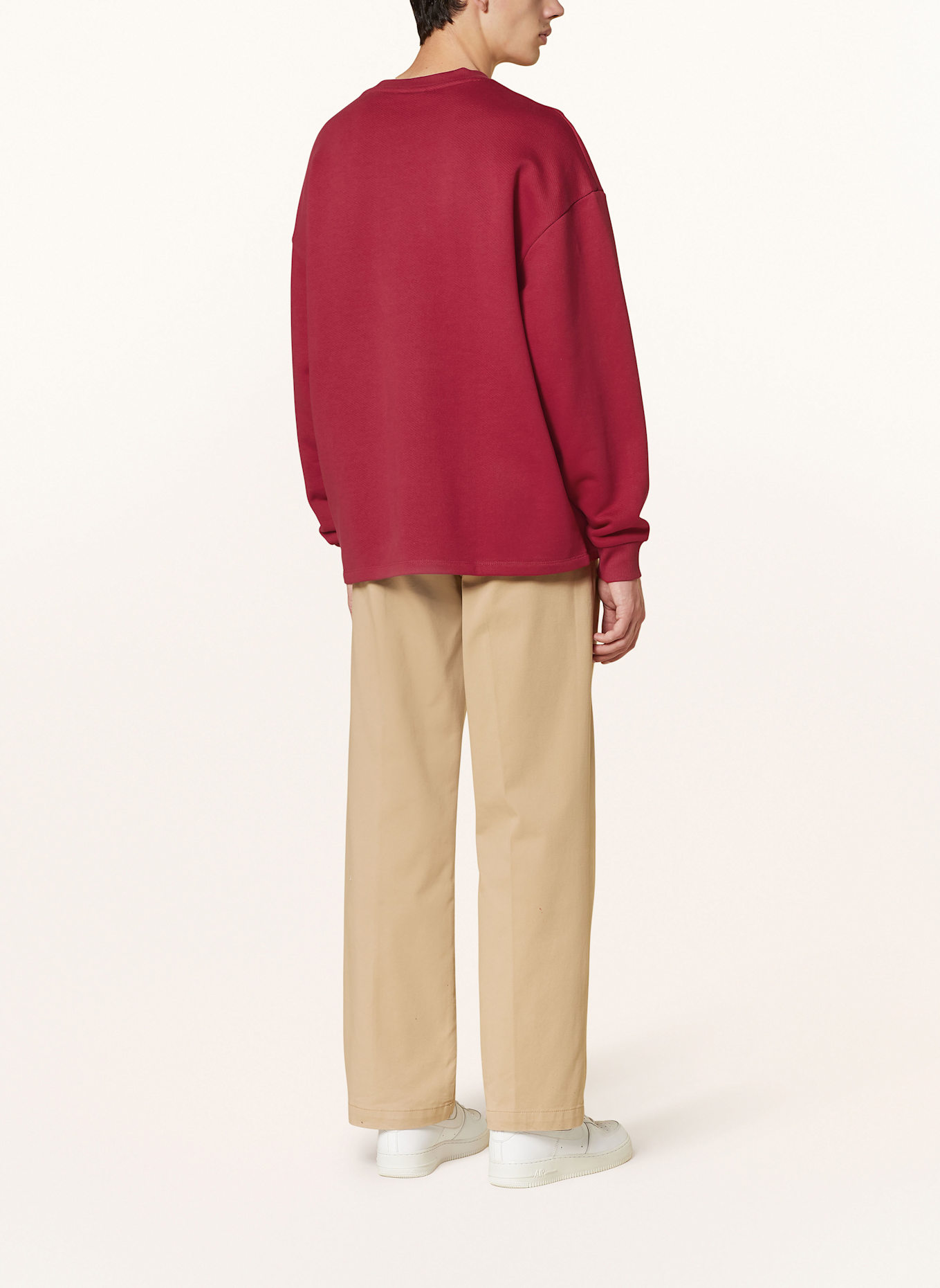 HUGO BLUE NIMAYLONG sweatshirt: Womens Long Sleeve Shirred Shirt
