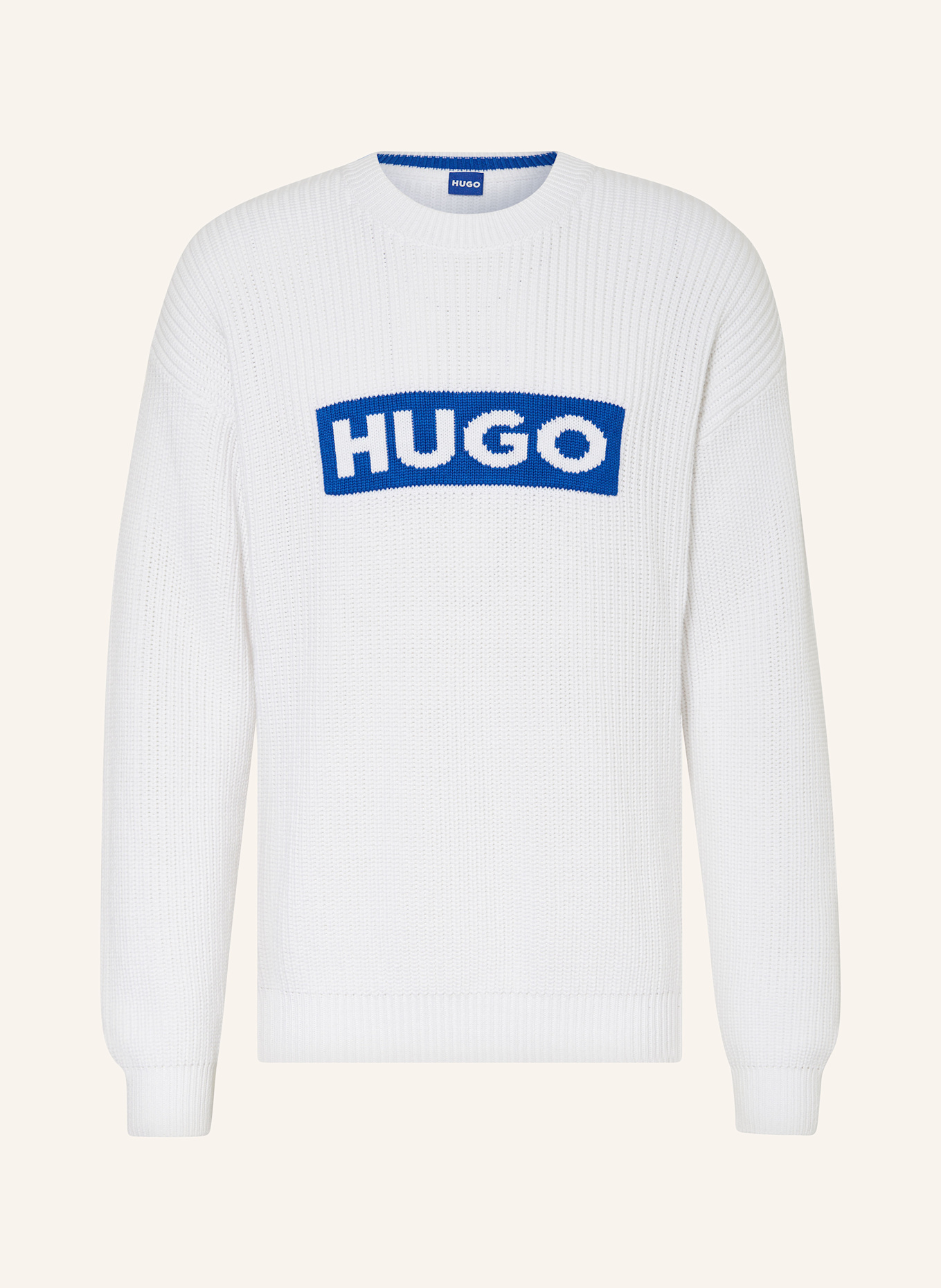 White hugo boss sweater discount