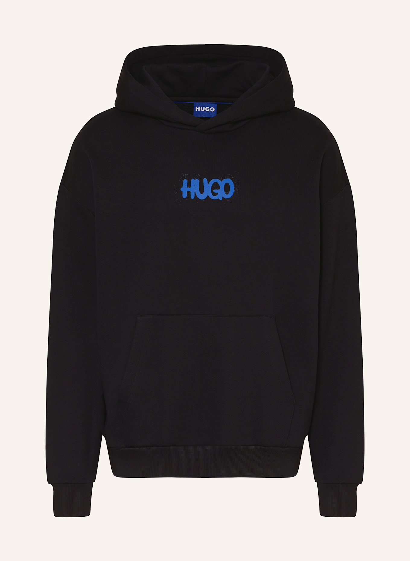 HUGO BLUE Hoodie NIMAYHO, Color: BLACK (Image 1)