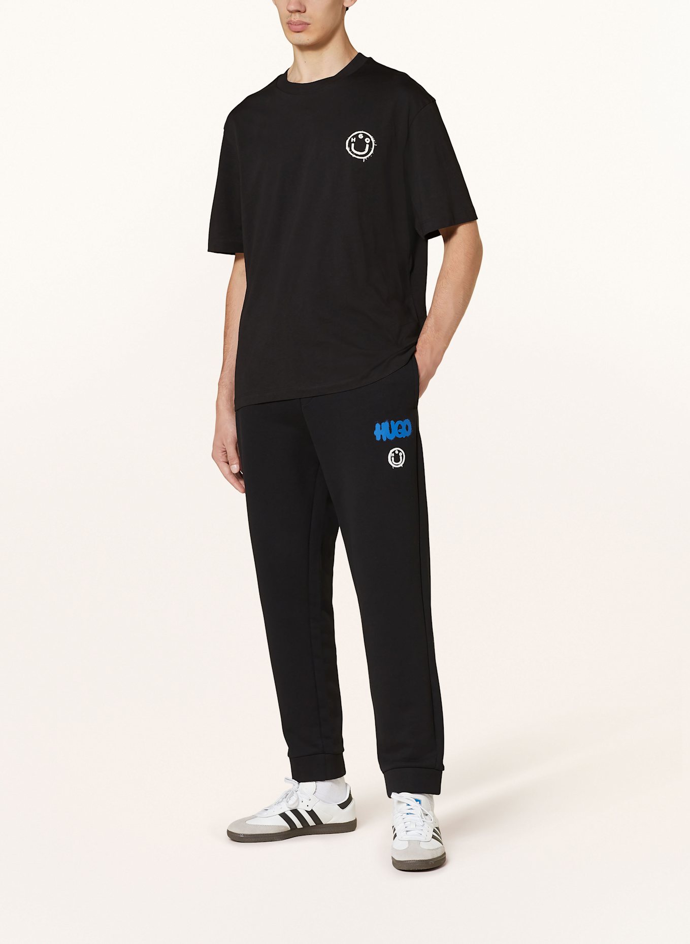 HUGO BLUE T-shirt NUGOYORK, Color: BLACK (Image 3)