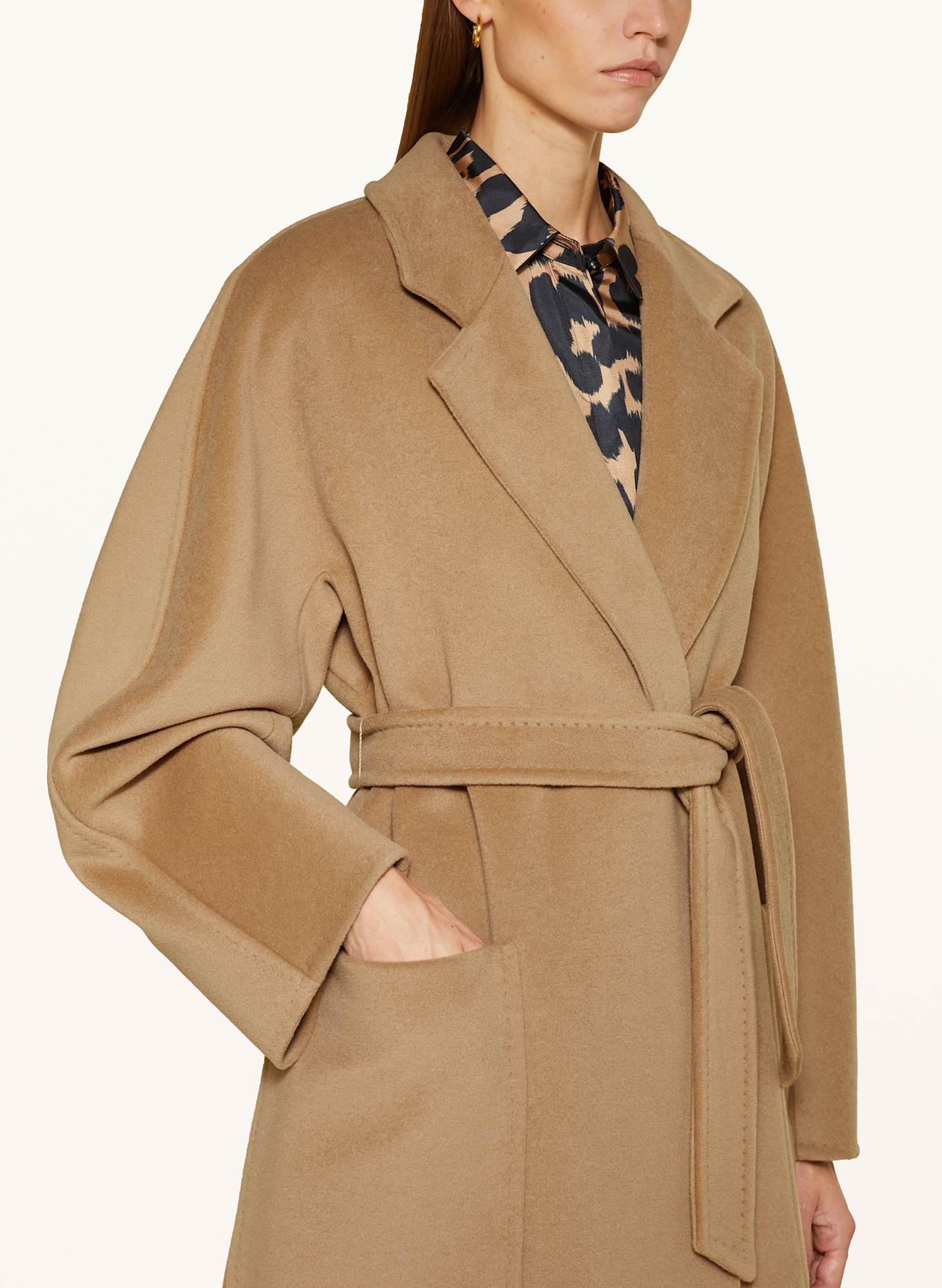 Max Mara Vlněný kabát LOCRI: VELBLOUDÍ (Obrázek 4)