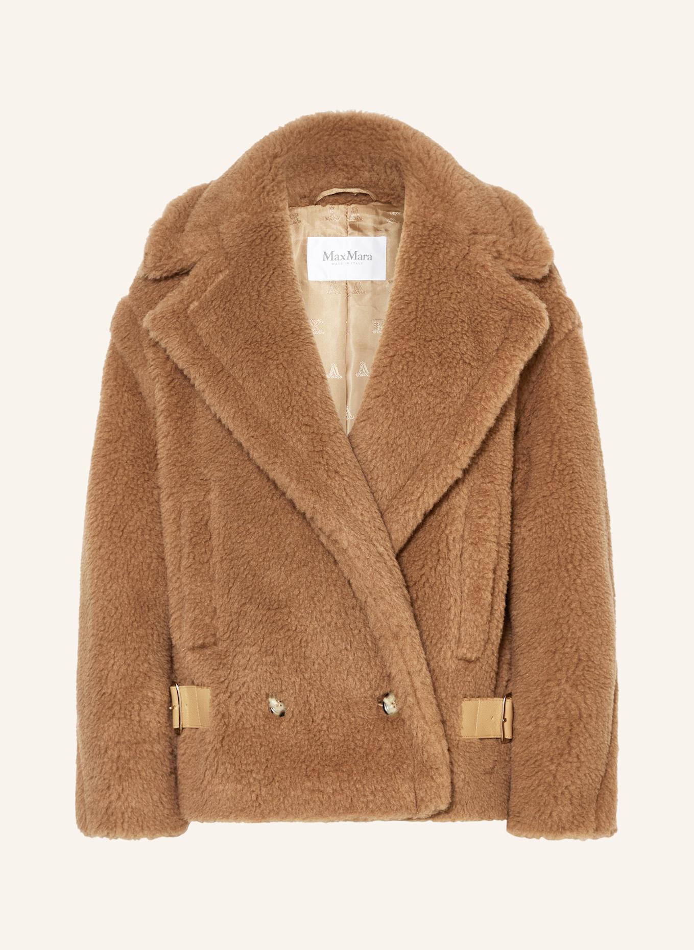 Camel hair jacket womens top