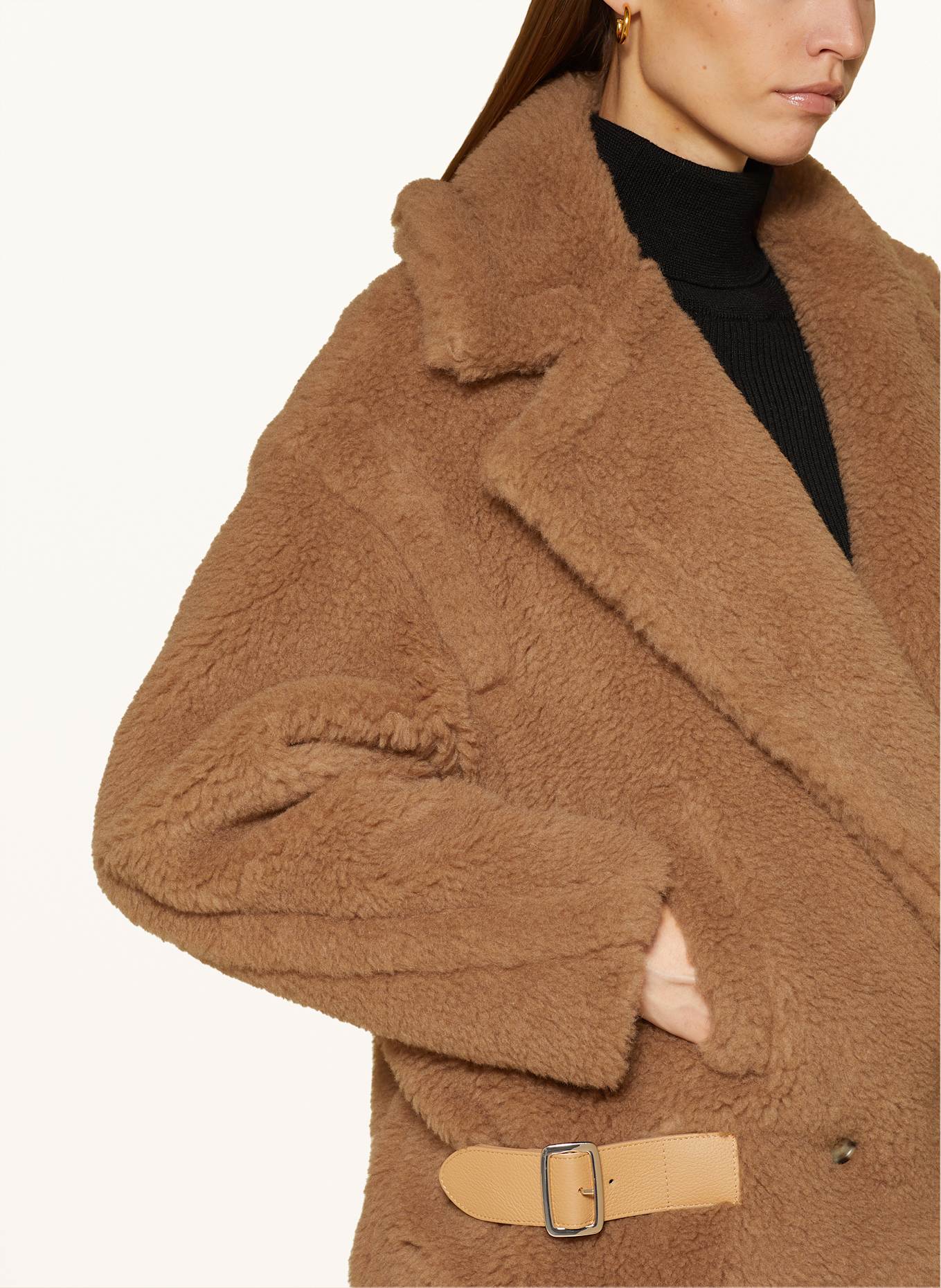 Camel hair jacket womens online
