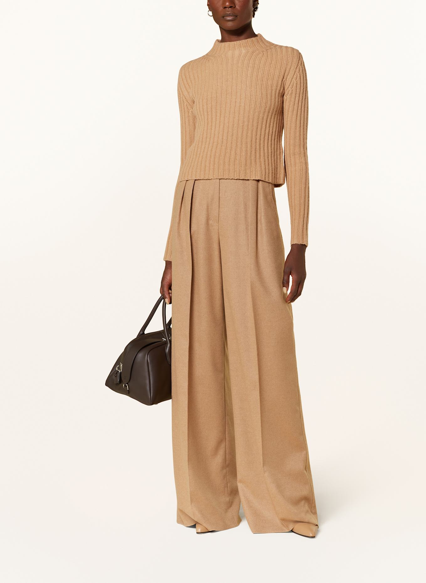 Max Mara Pullover ALOA mit Cashmere, Farbe: CAMEL (Bild 2)