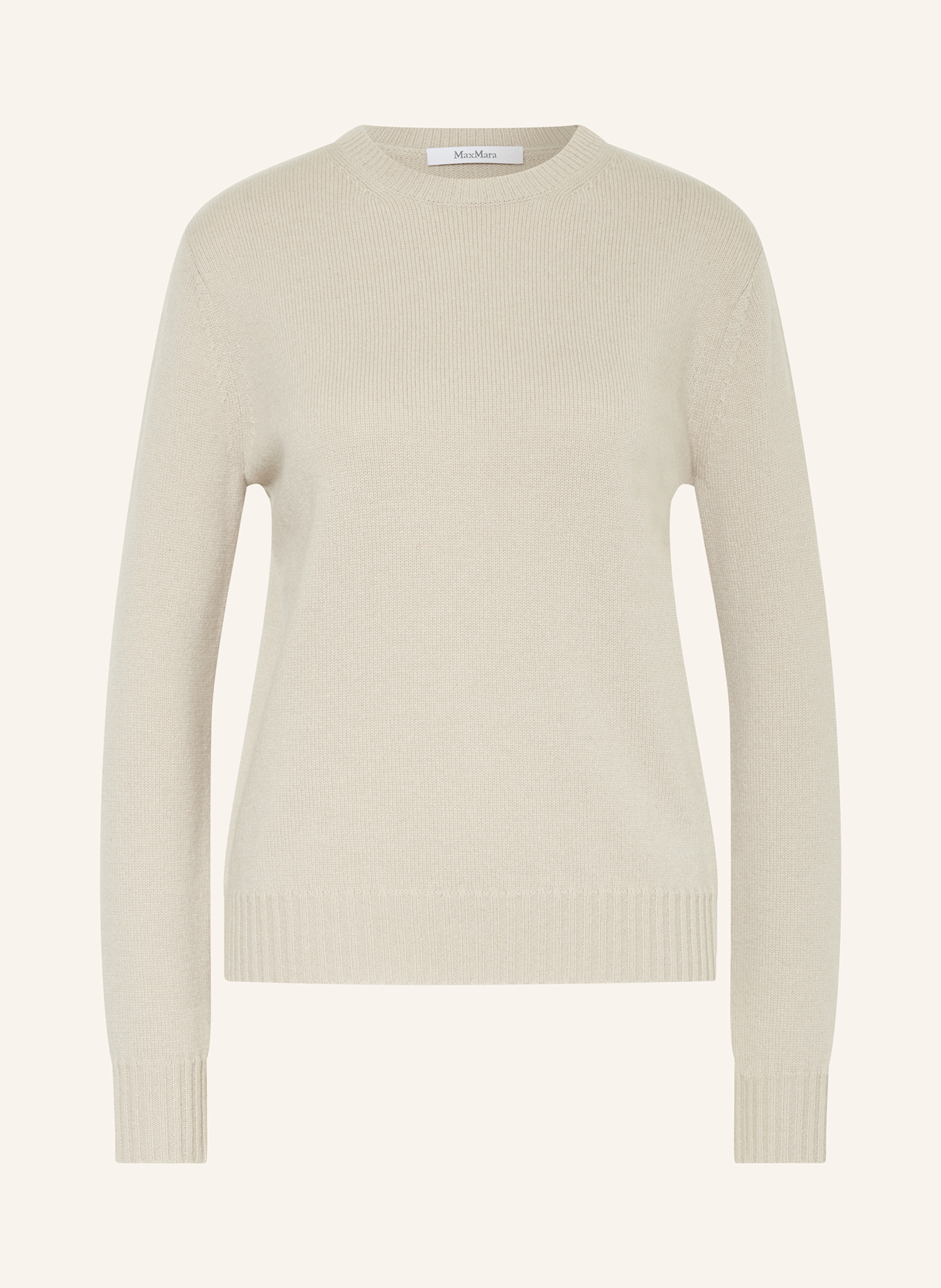 Max Mara Cashmere sweater VIGLIO: BEIGE (Image 1)